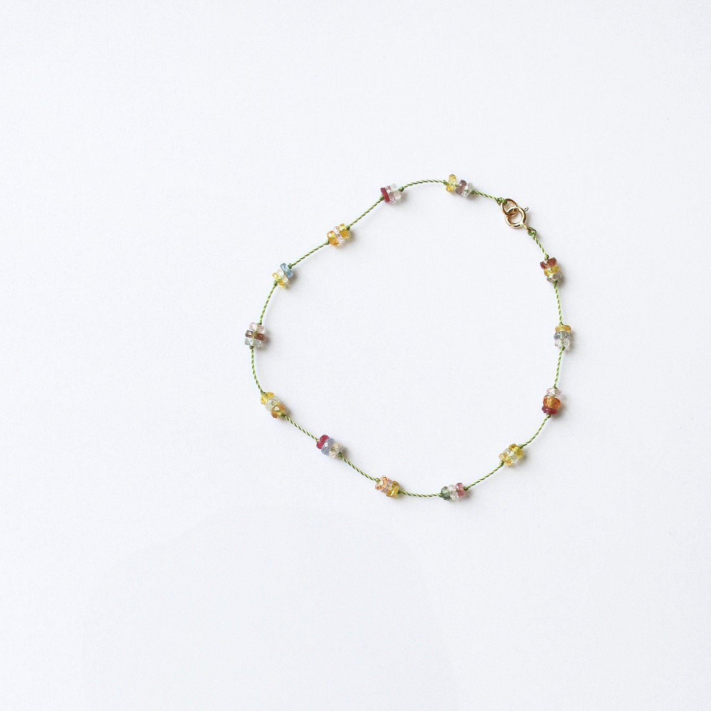 Rainbow Sapphire Bracelet
