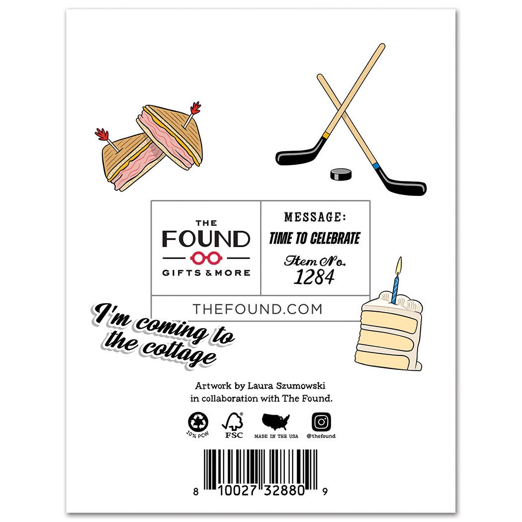 Heat Check Birthday Card