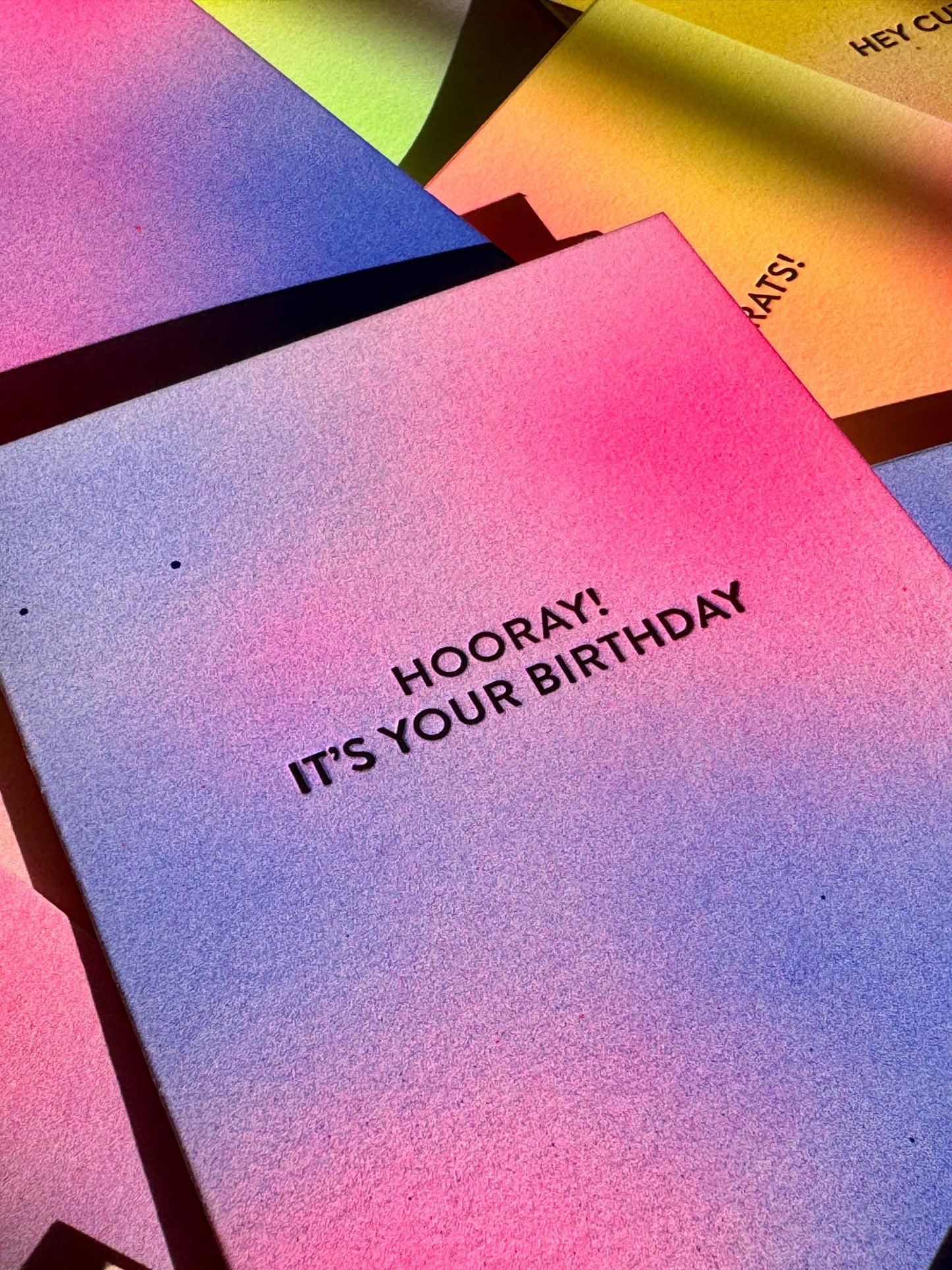 Hooray! It's Your Birthday Card
