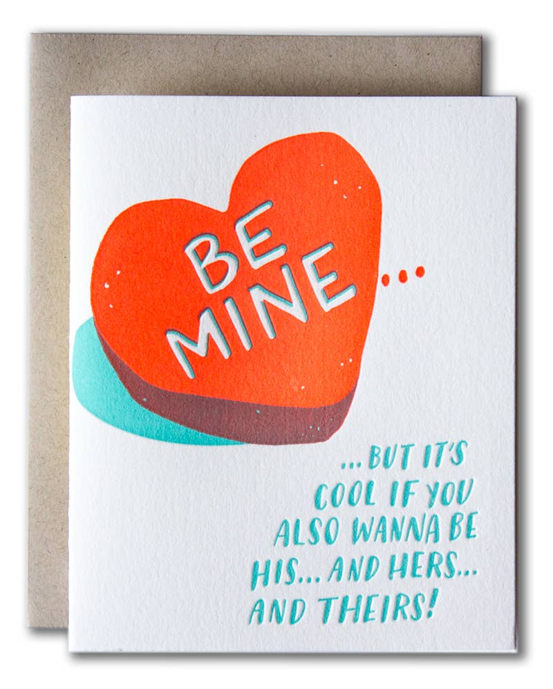 Be Mine Poly Relationship Card