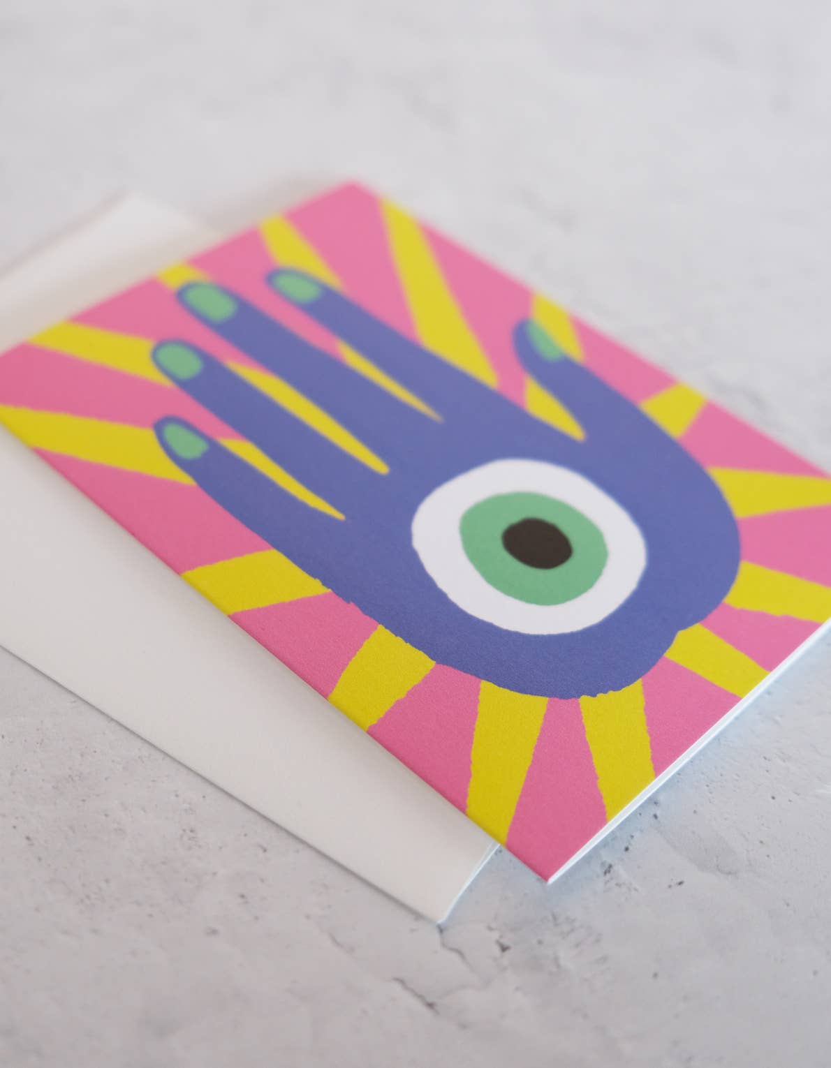 Hamsa Star Notecards, Boxed Set of 12