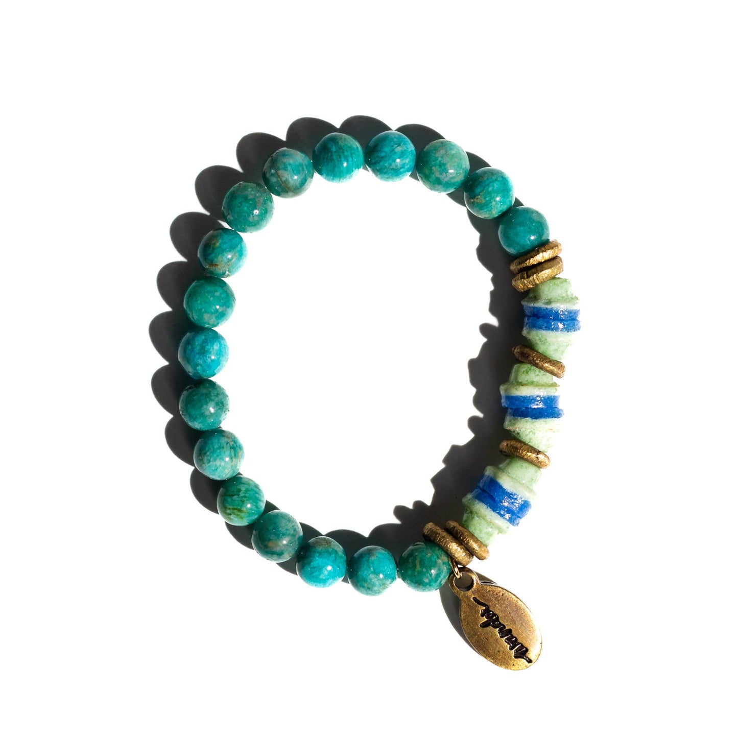 Apatite Sands Beaded Bracelet
