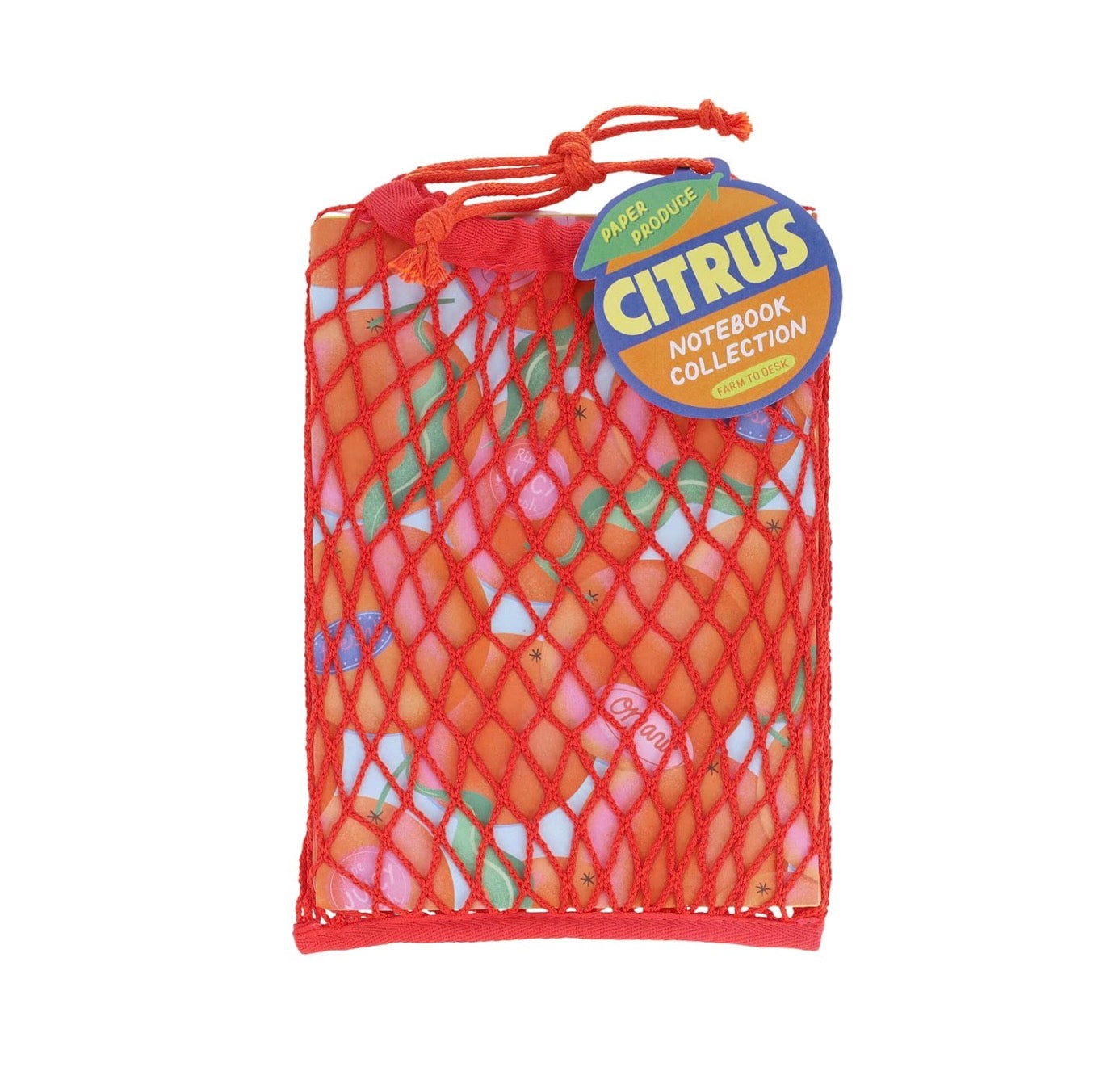 Paper Produce Citrus Notebook Set