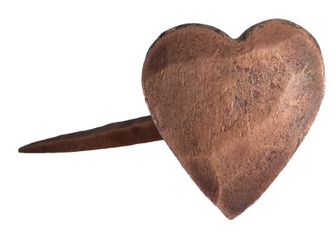 Hand Forged Heart Nail