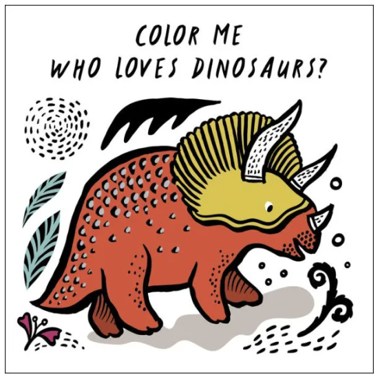Color Me: Who Loves Dinosaurs?