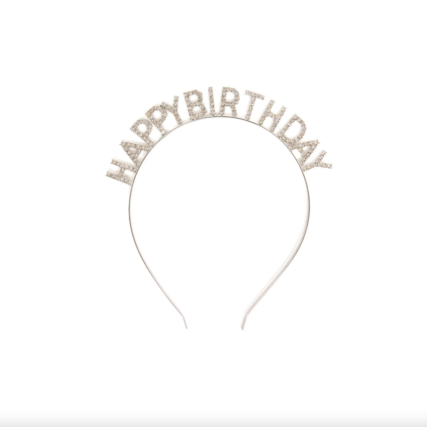 Happy Birthday Rhinestone Headband