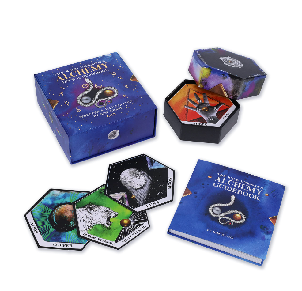 The Wild Unknown Alchemy Deck and Guidebook (Official Keepsake Box Set)