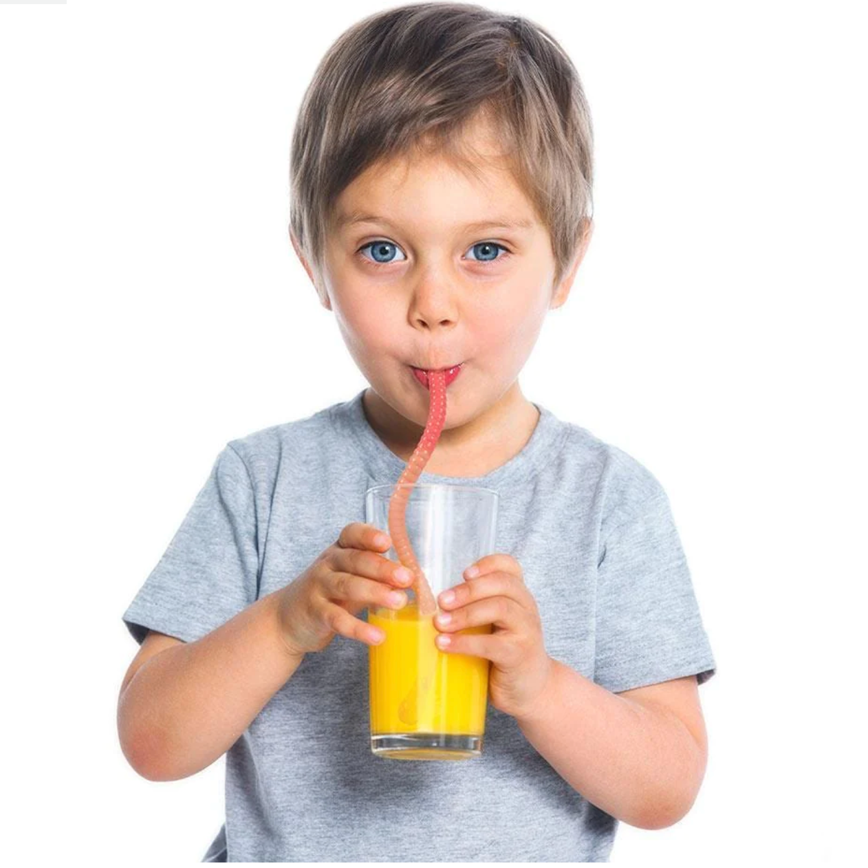 Silicon Worm Straws