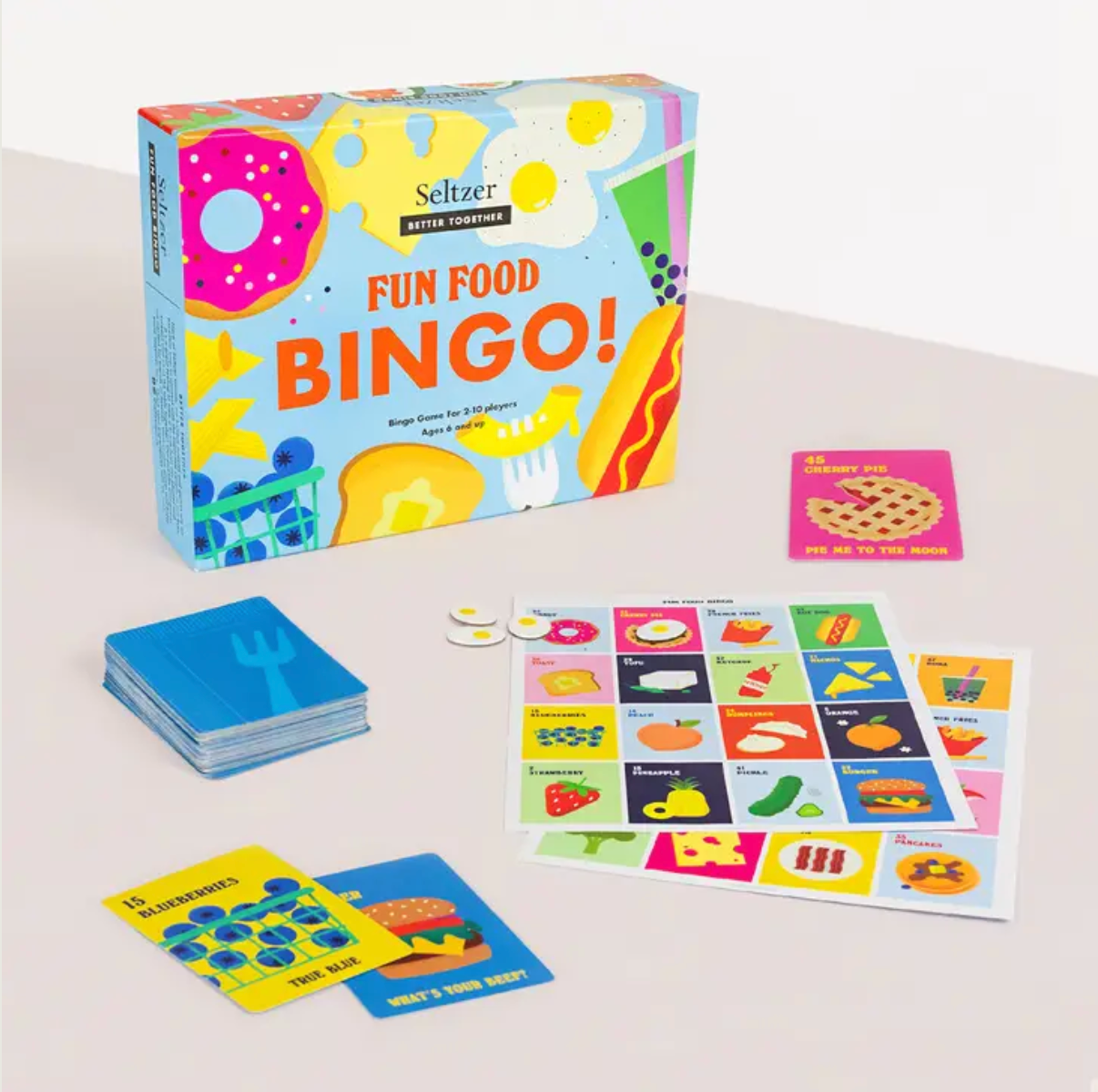Fun Food Bingo Game