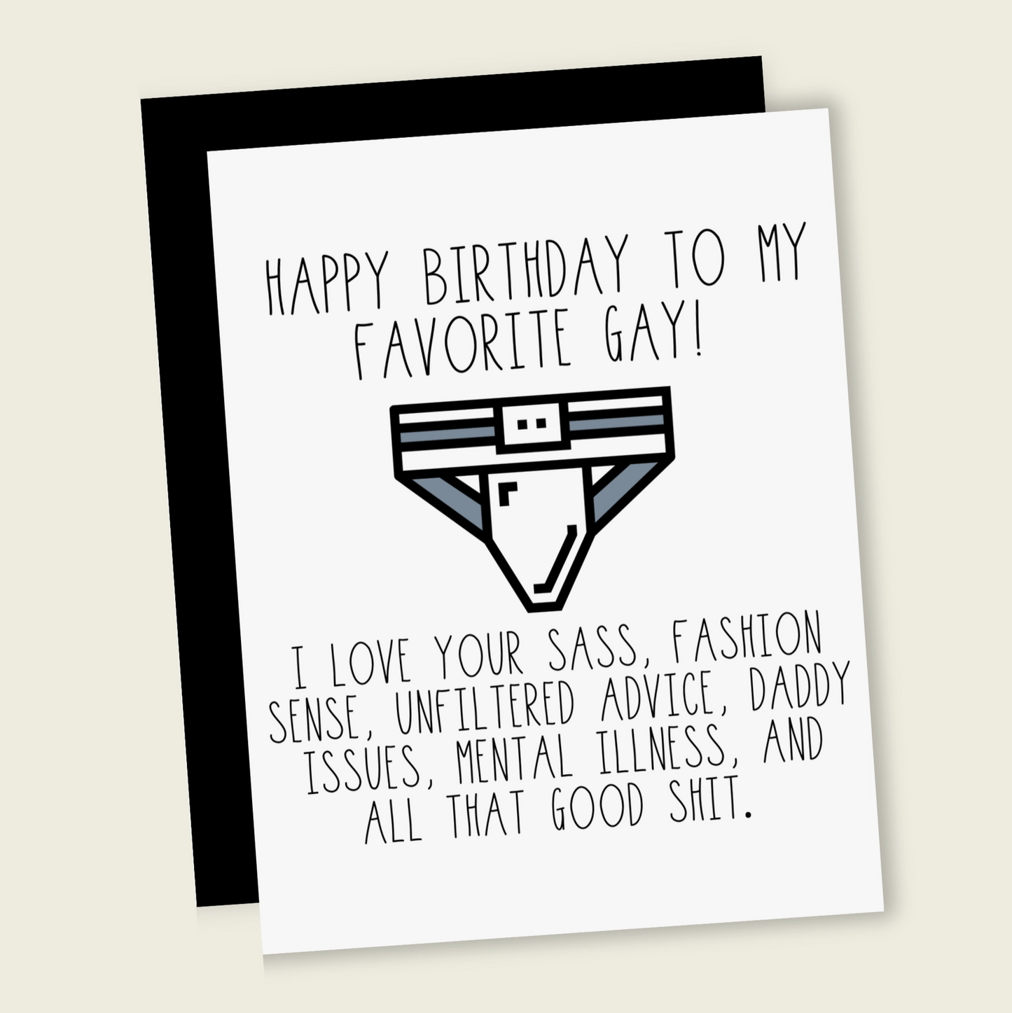 HBD Favorite Gay Jockstrap
