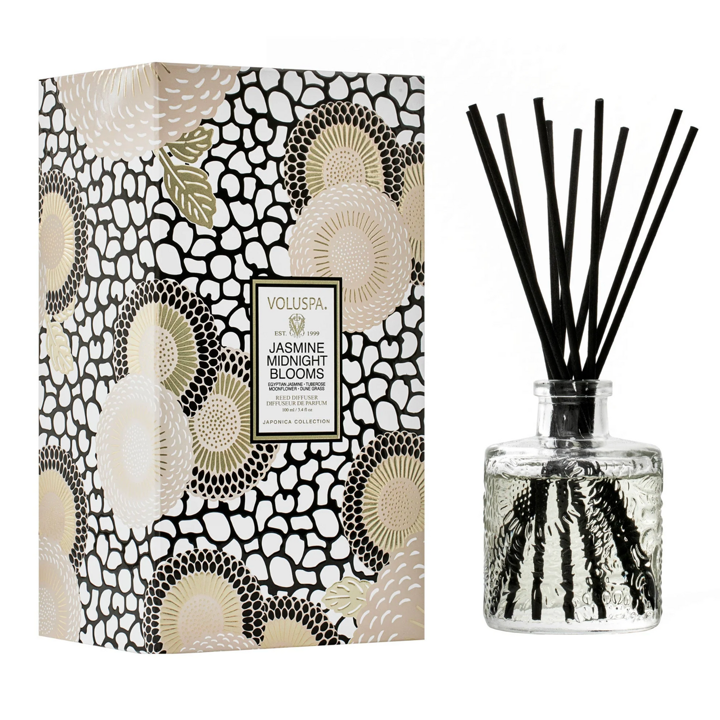 Jasmine Midnight Blooms Reed Diffuser