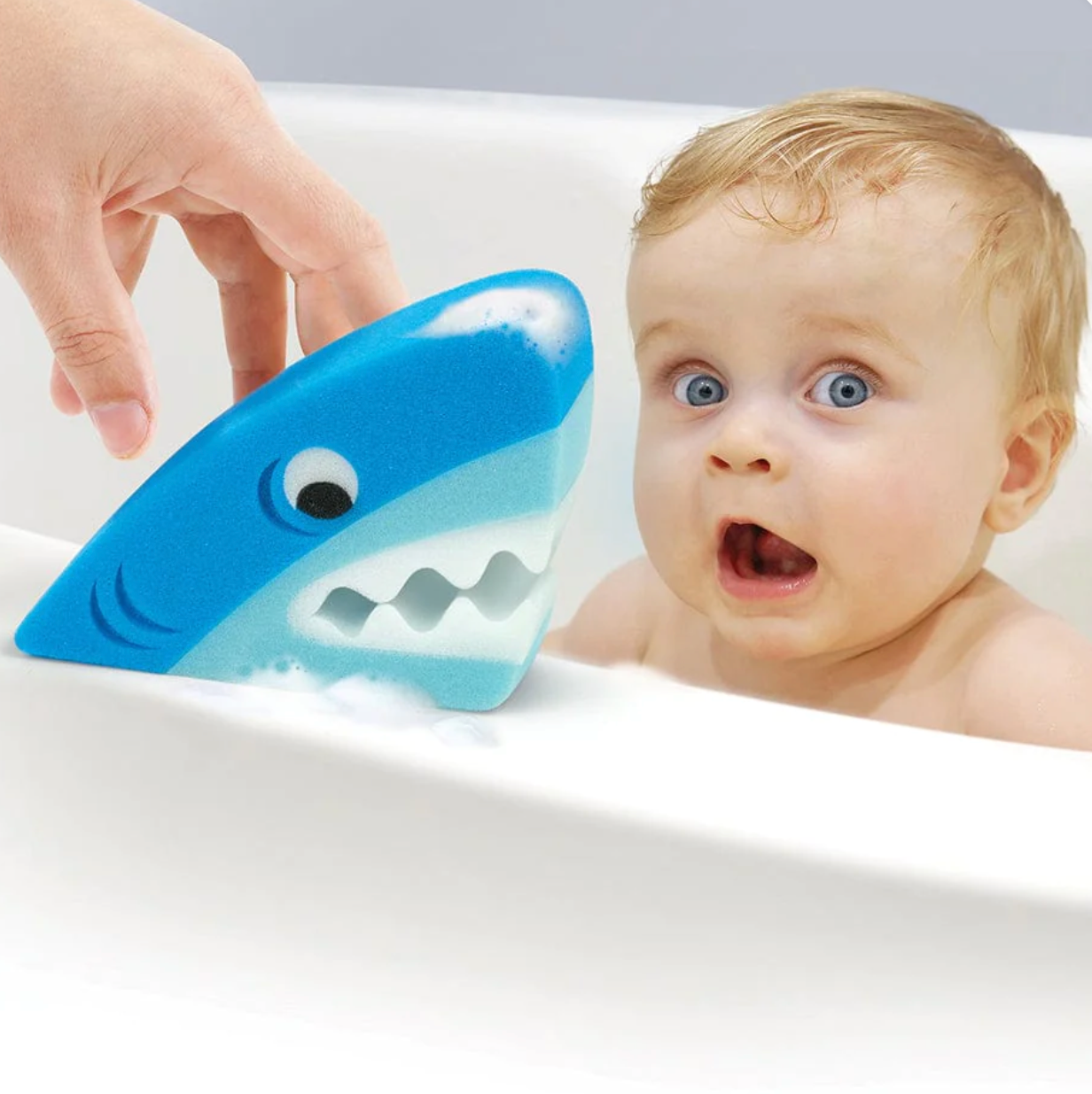 Bath Biters Shark Sponge