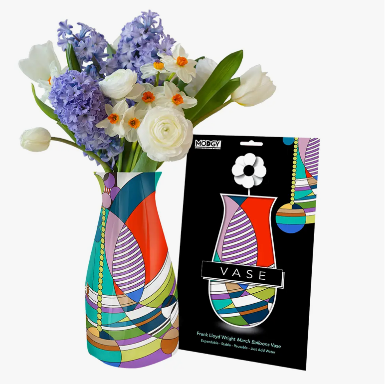 March Balloons Frank Lloyd Wright Expandable Vase