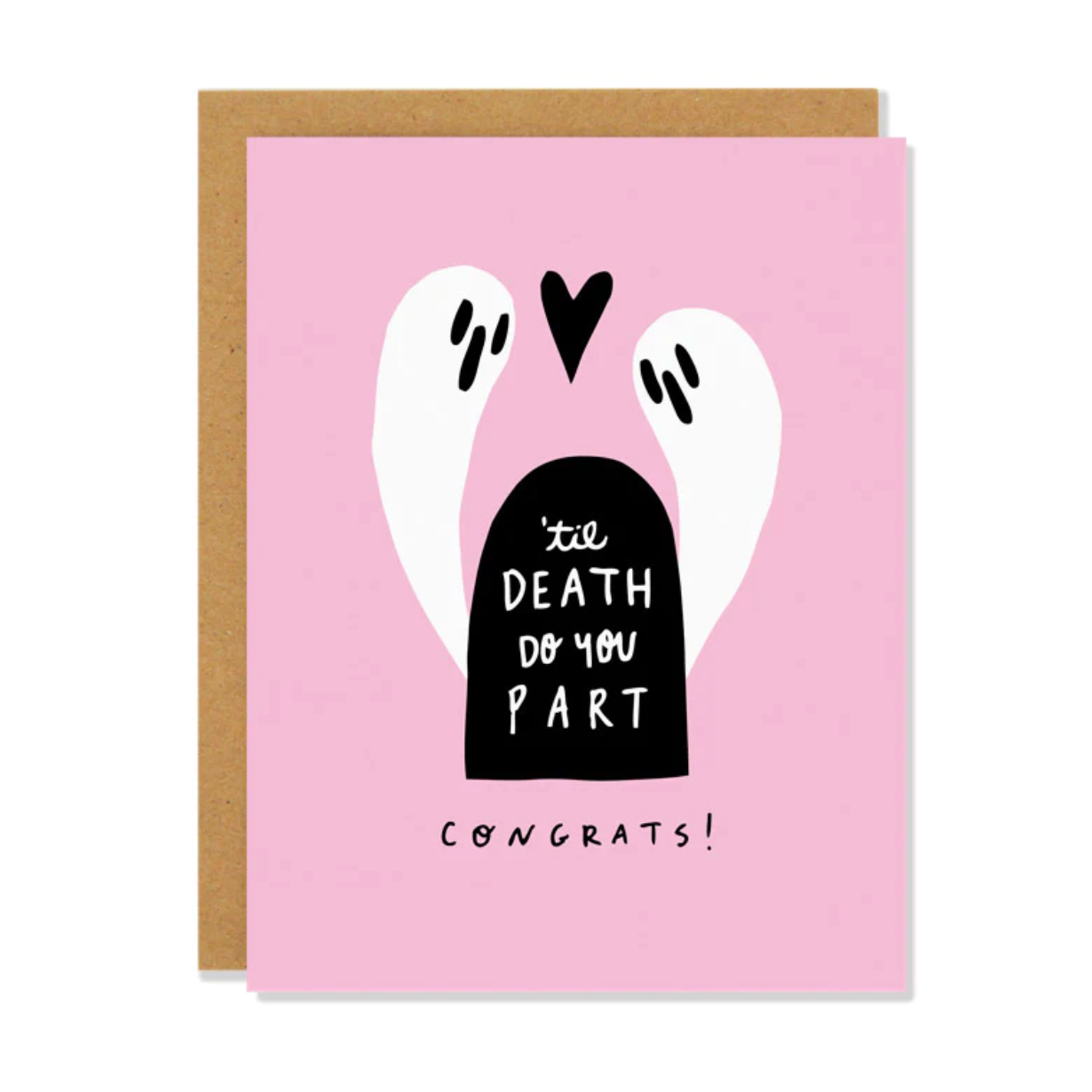 Til Death Wedding Card