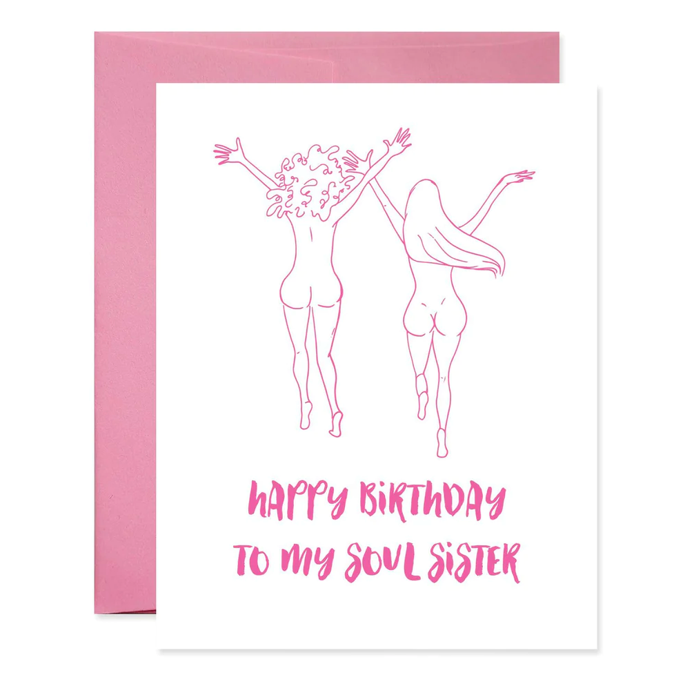 Soul Sister Birthday Card