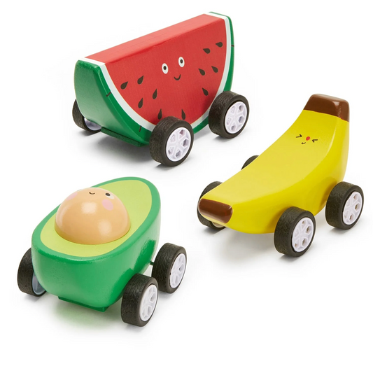 Fruit-Fun Pullback Cars