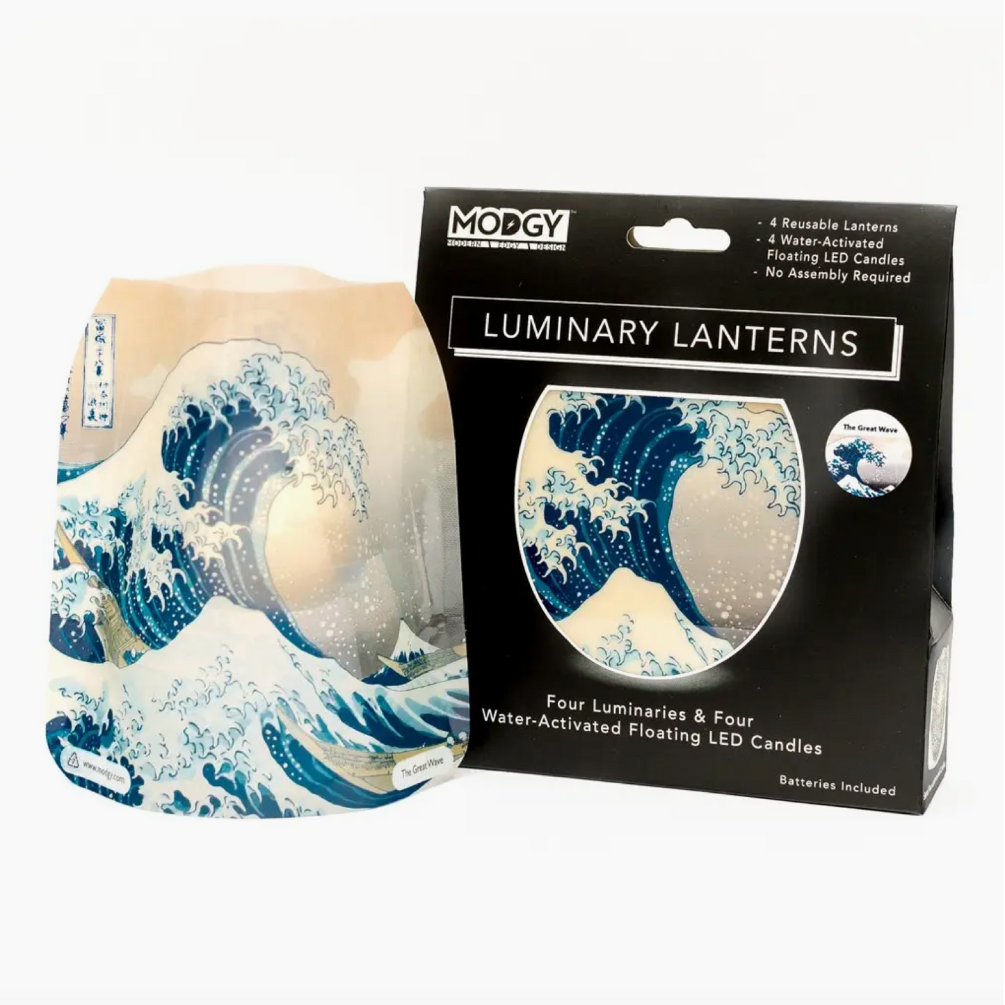Great Wave Luminary Lanterns