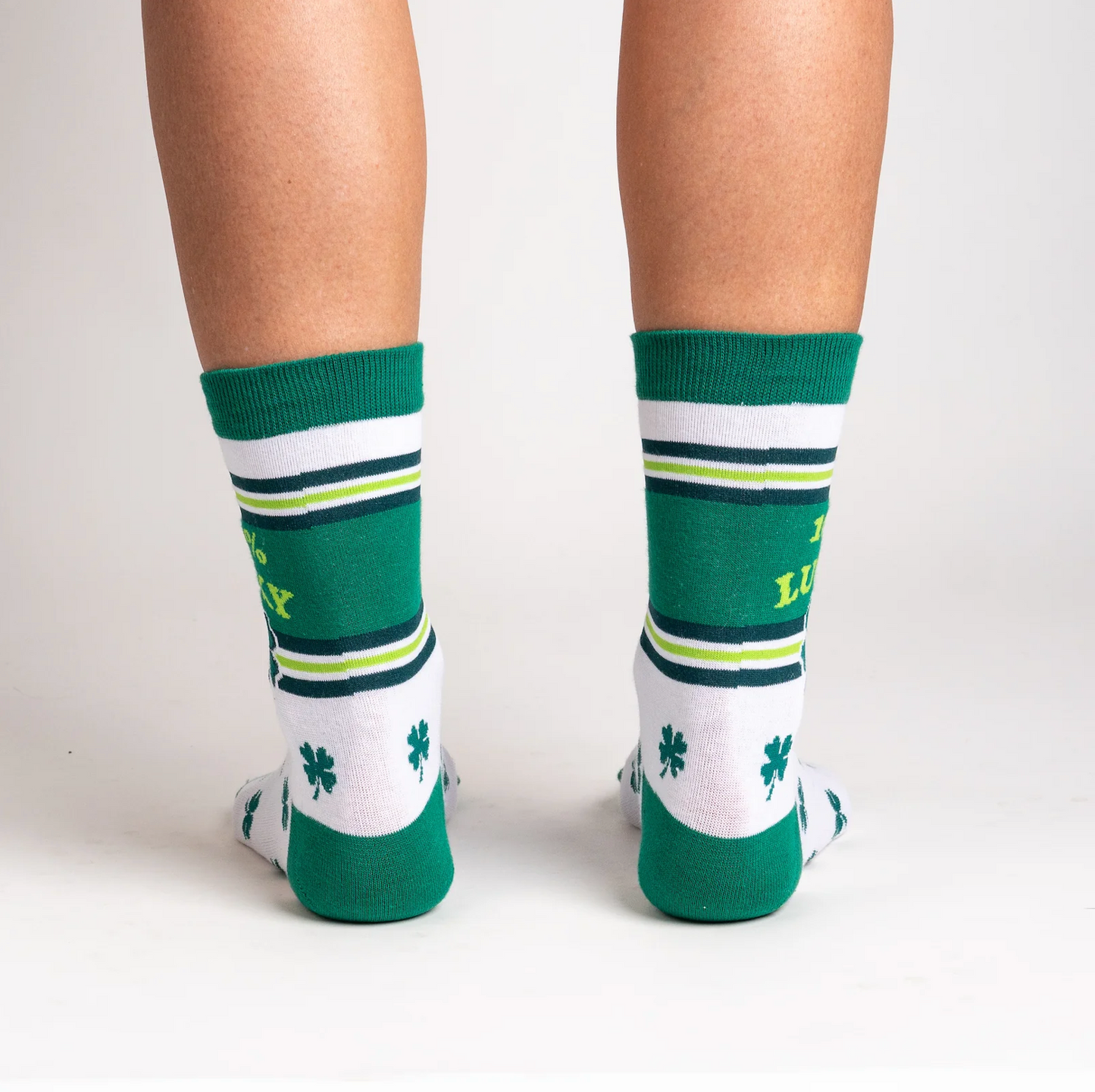 100% Lucky Crew Socks S/M
