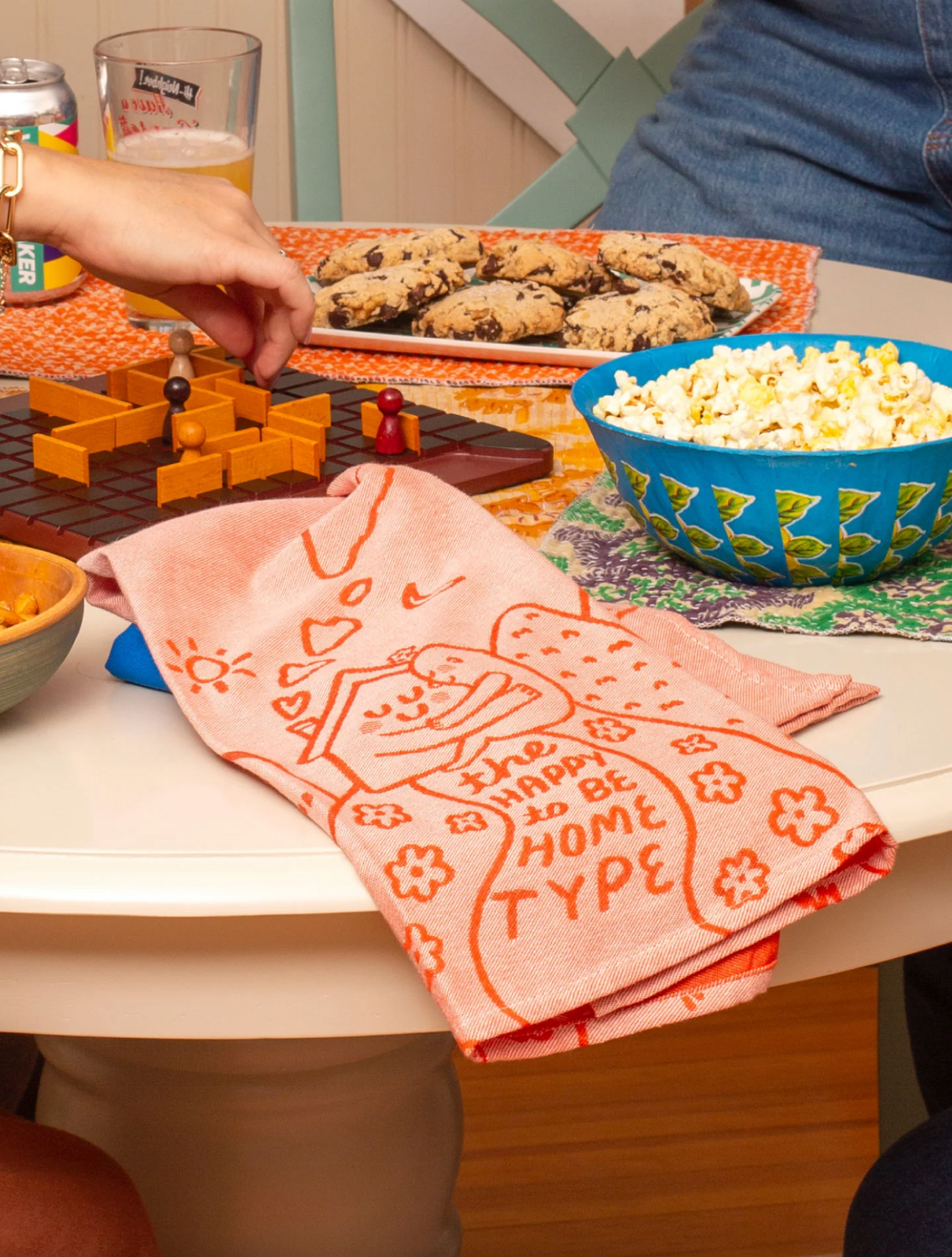 Happy to Be Home Woven Dish Towel