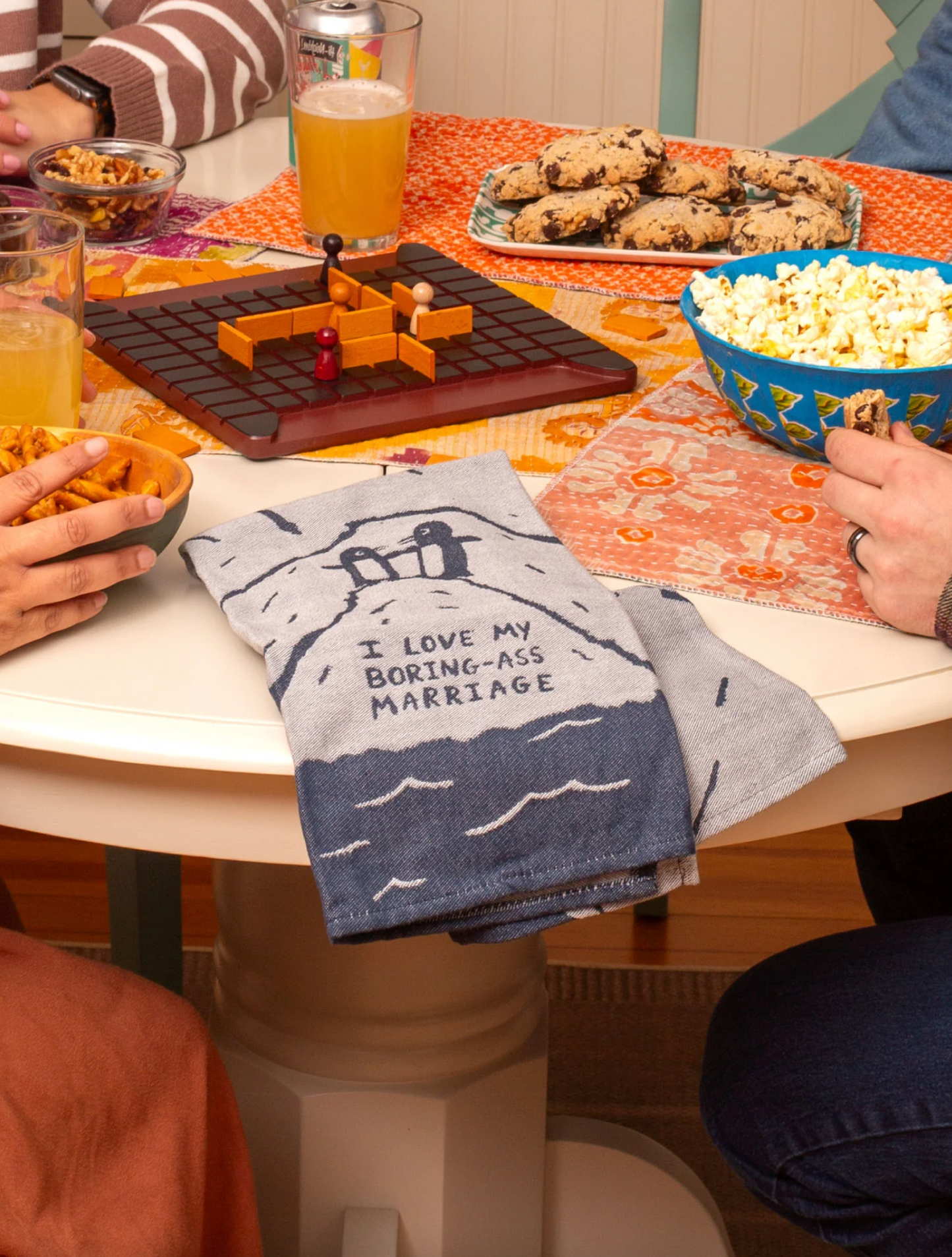 Boring-Ass Marriage Woven Dish Towel