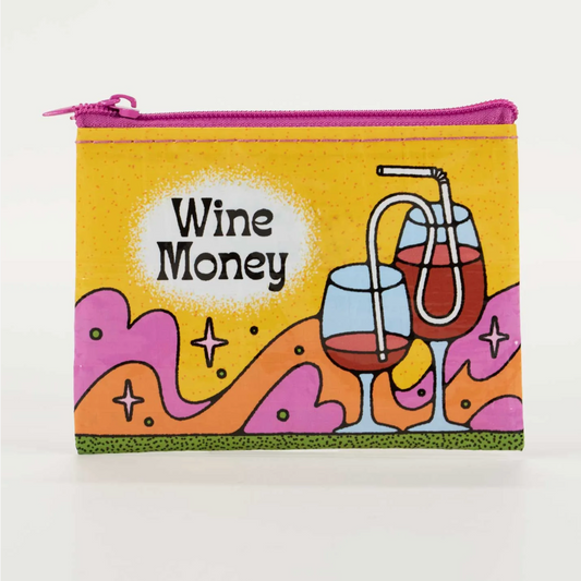 Wine Money Coin Purse