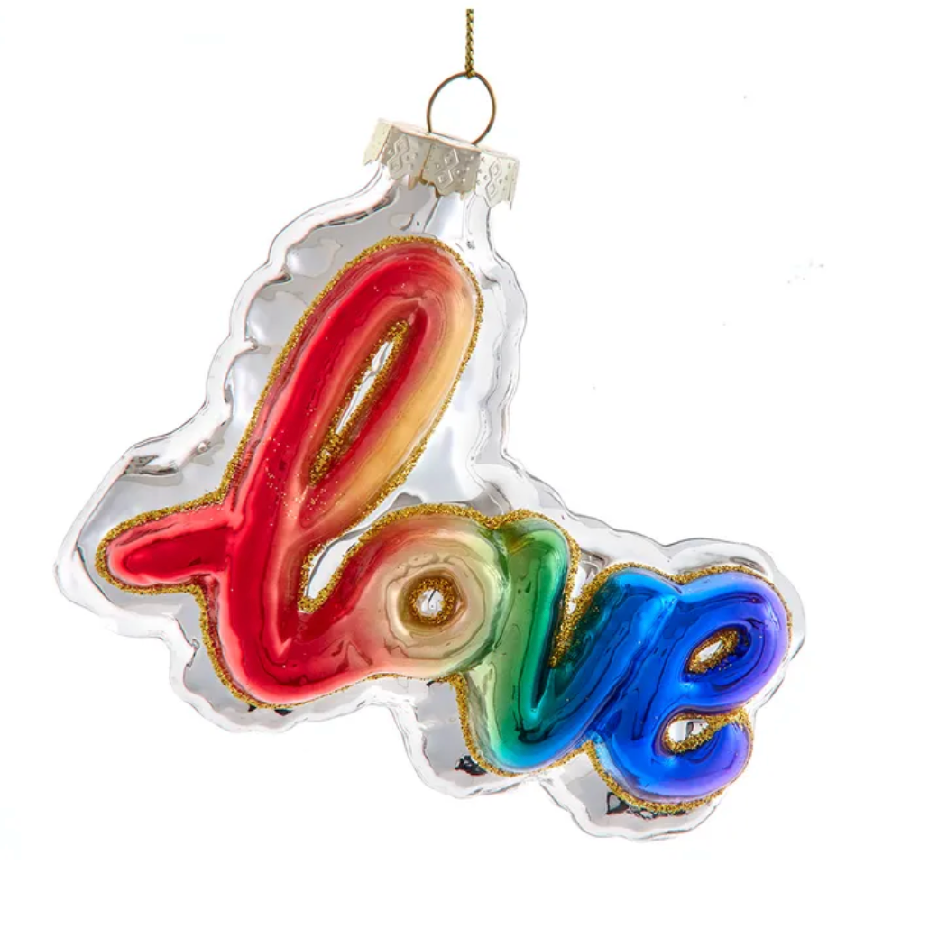 Love Script Ornament