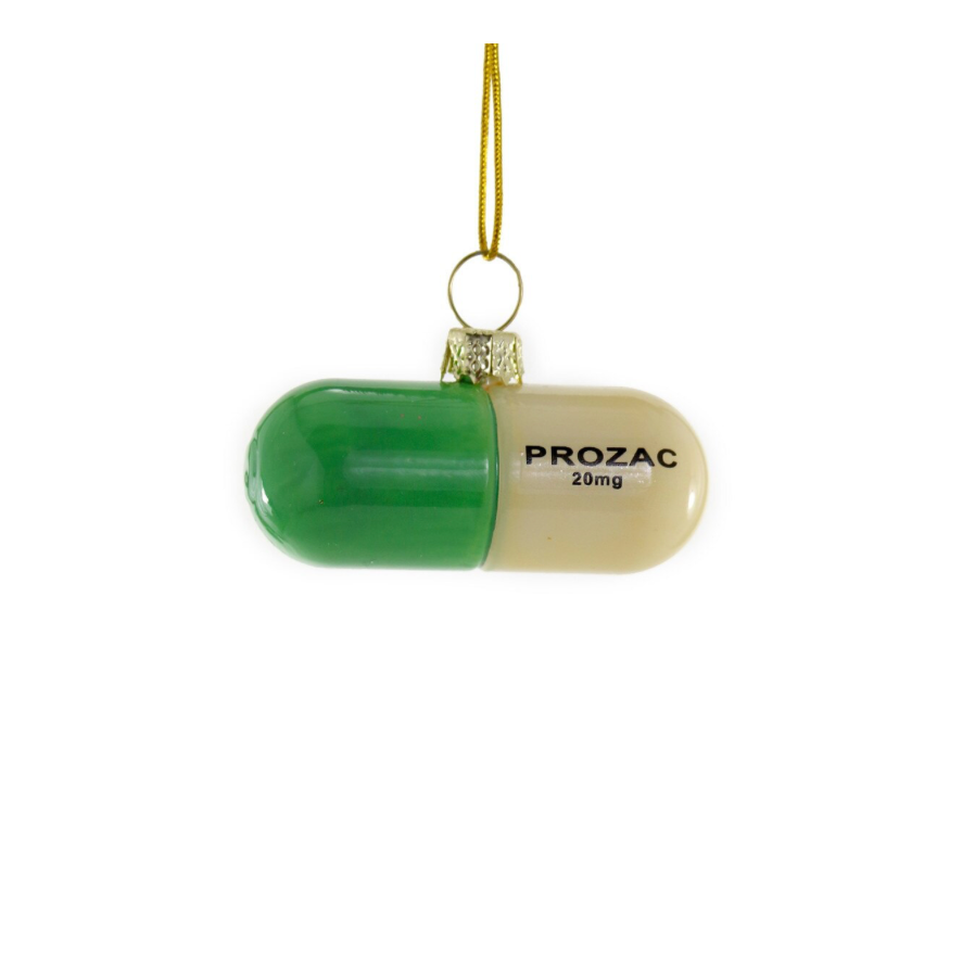 Stress Free Pill Ornament