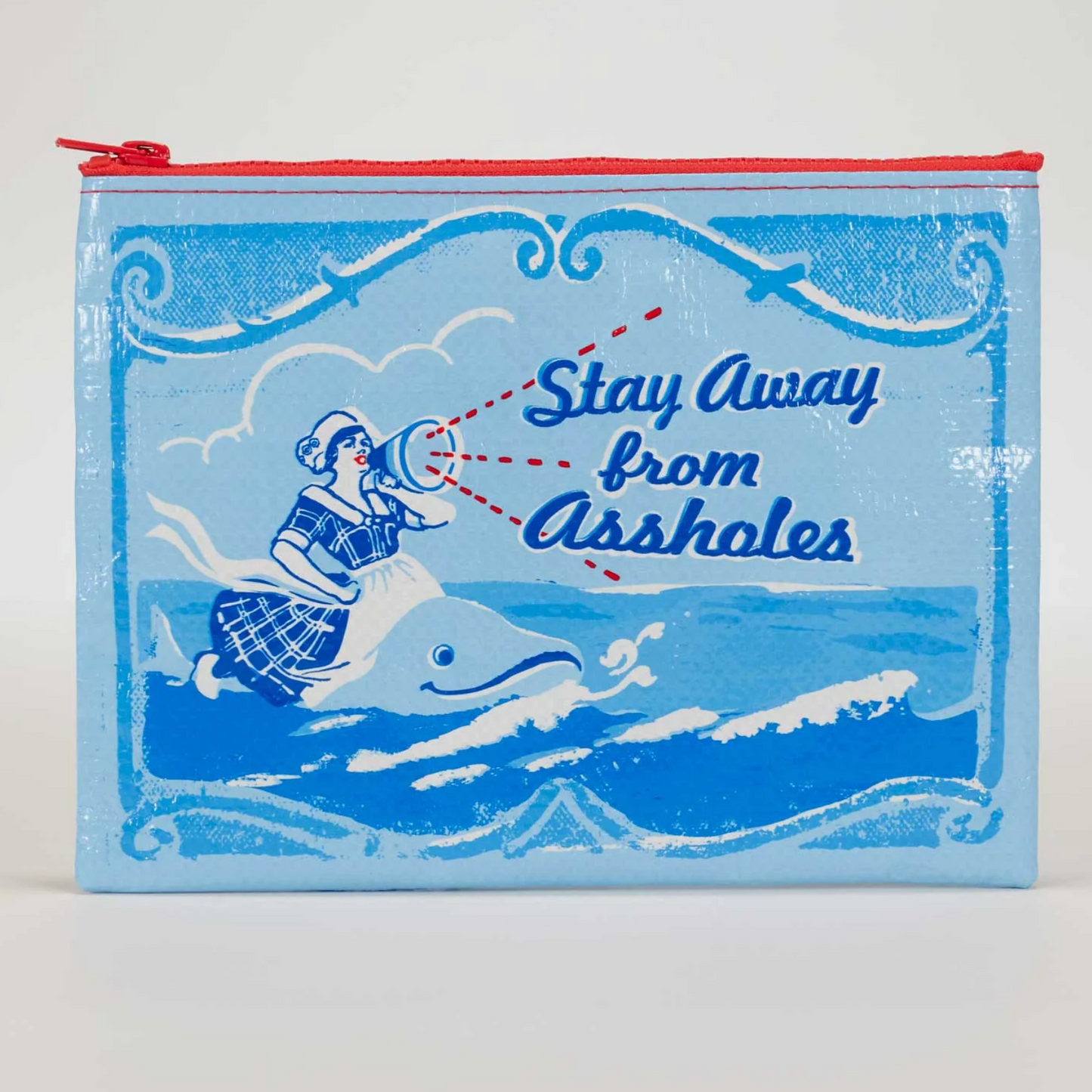Stay Away Assholes Zipper Pouch