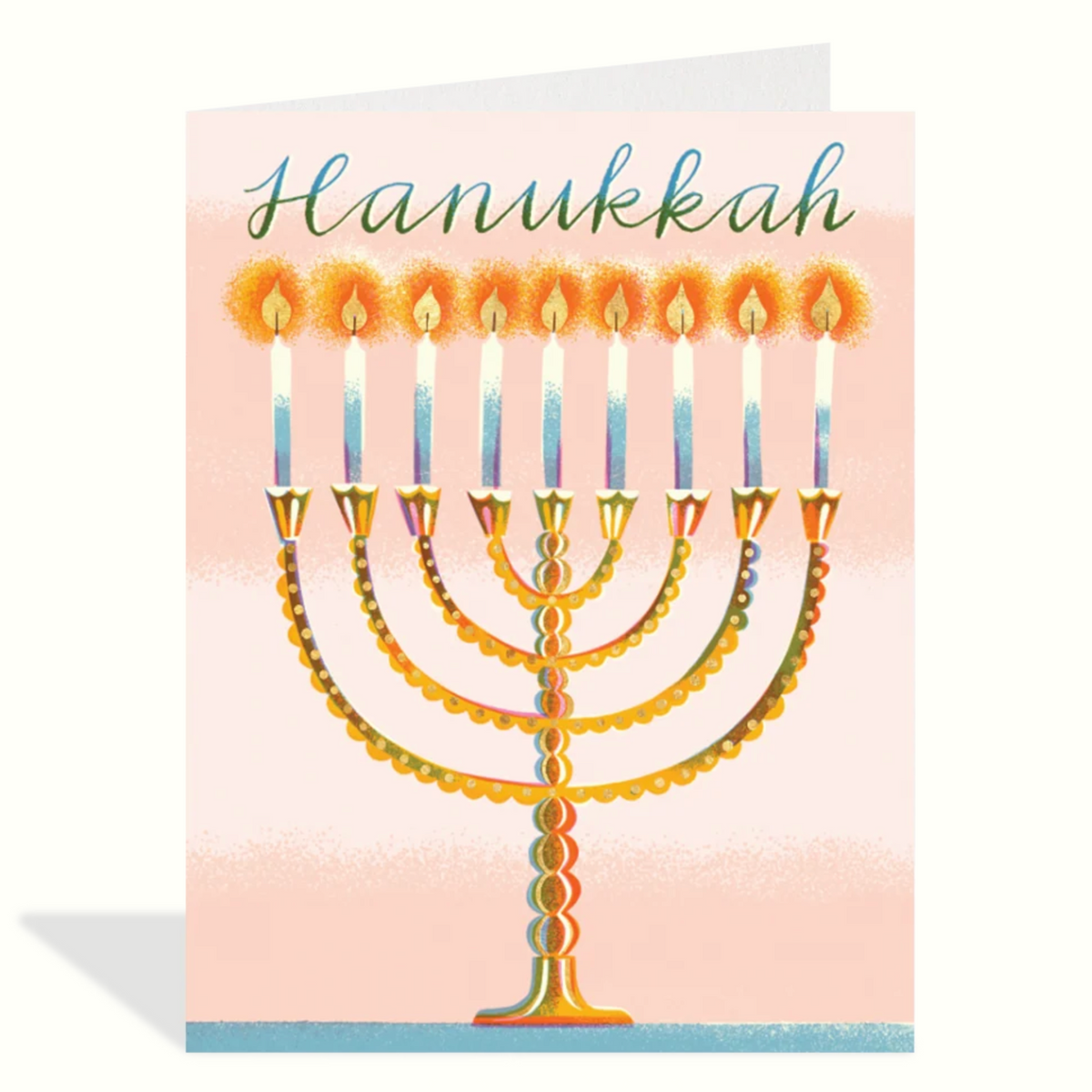 Hanukkah Menorah Card