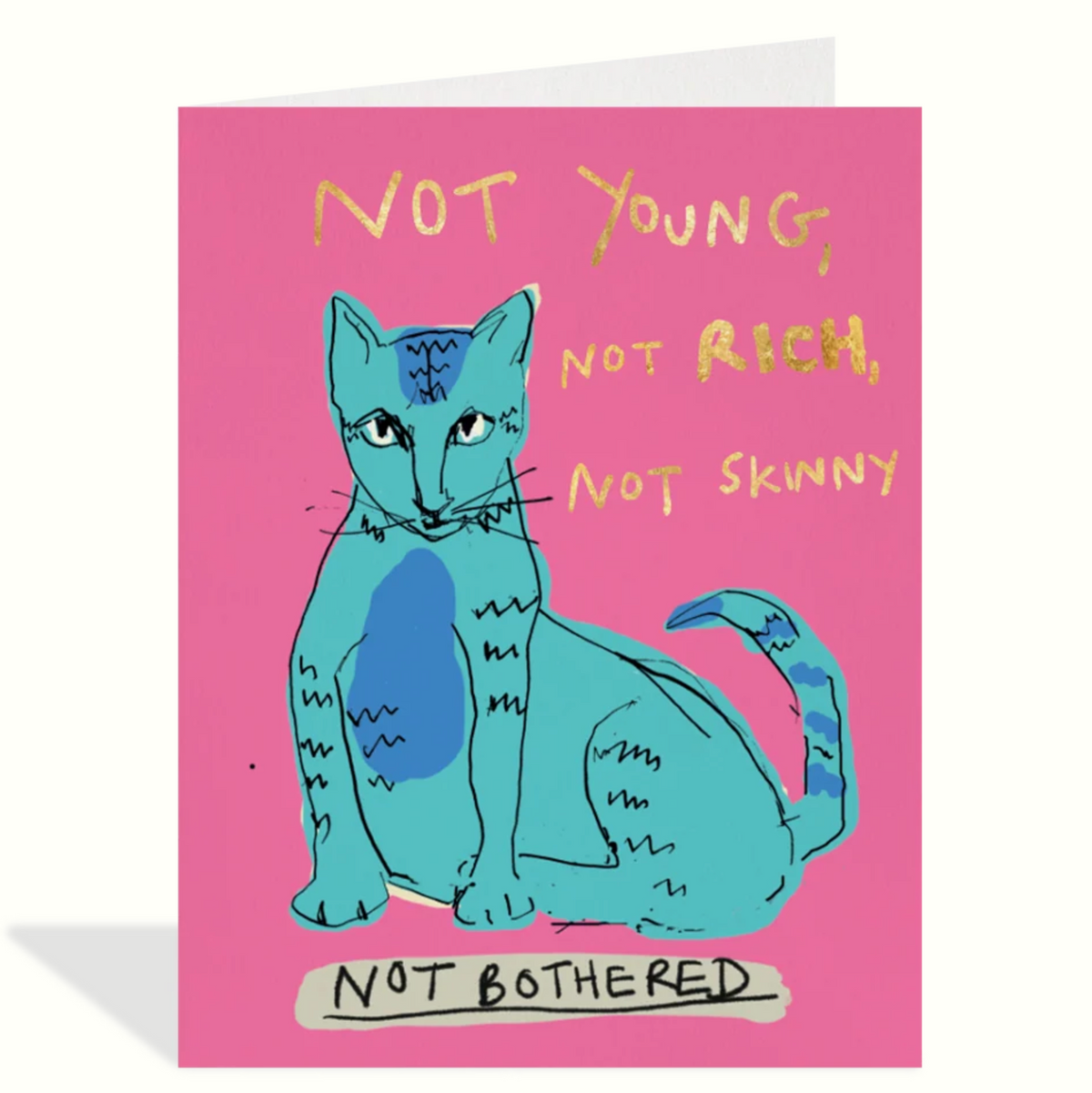 Not Bothered Card