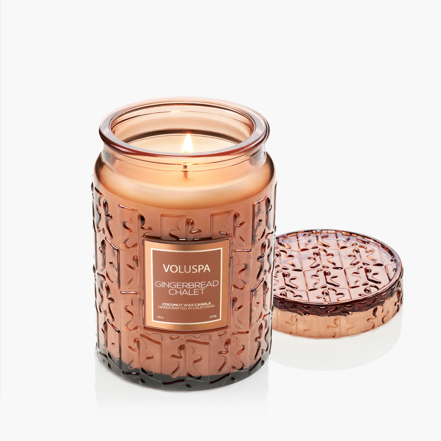 Gingerbread Chalet Candle