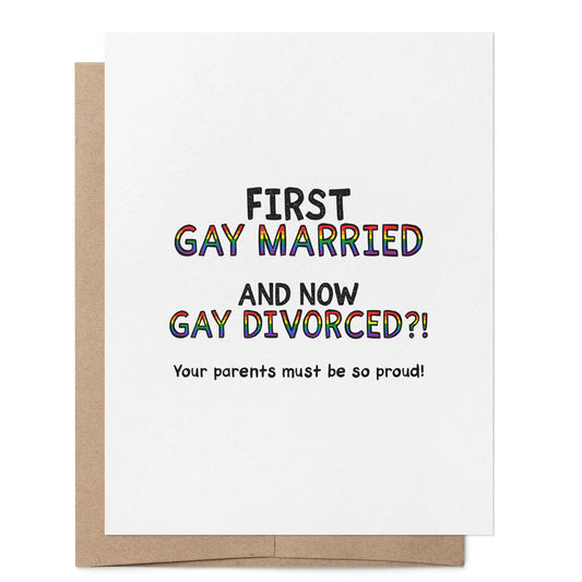 First Gay Married and Now Gay Divorced