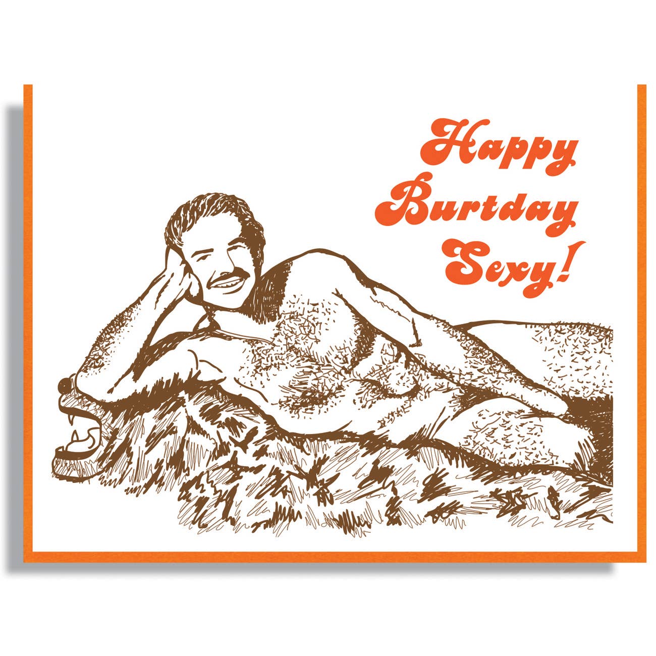 RIP Burt Reynolds Birthday Card