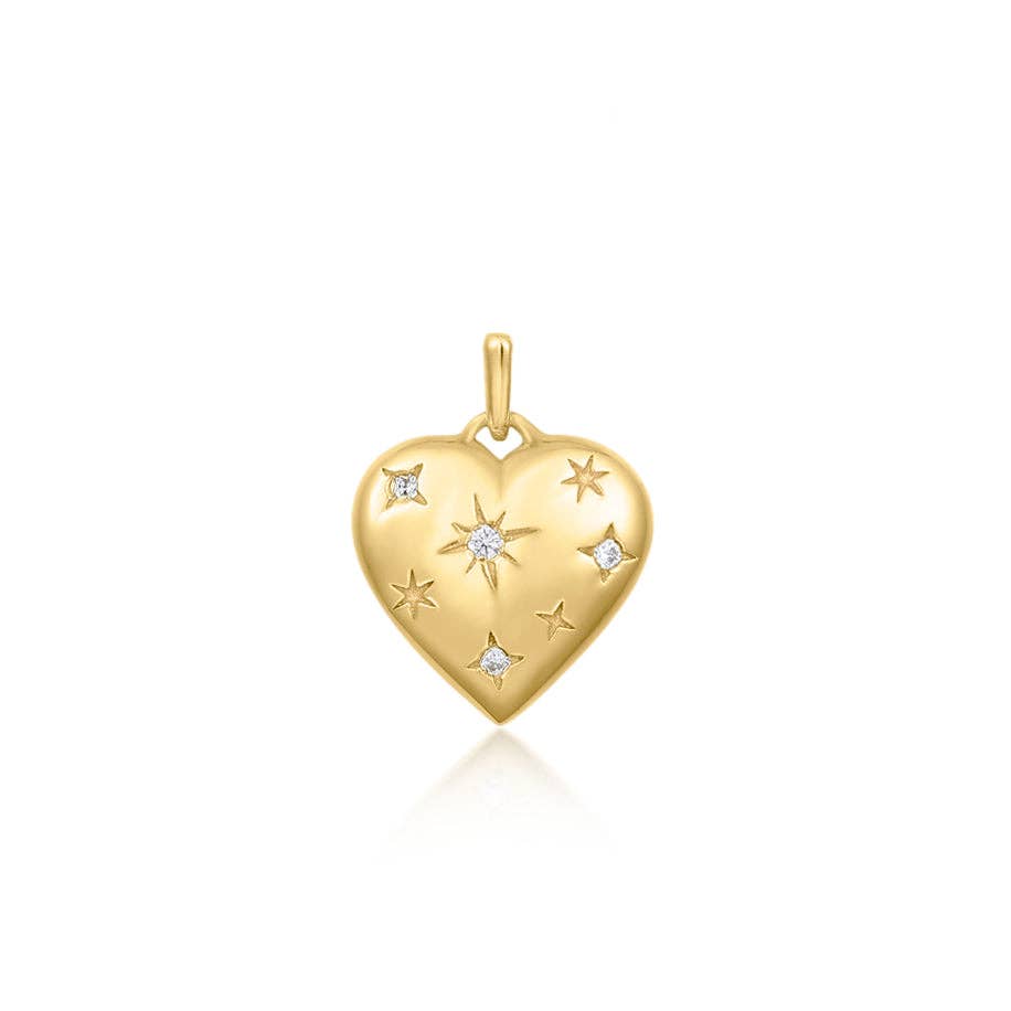 Cosmic Heart Charm