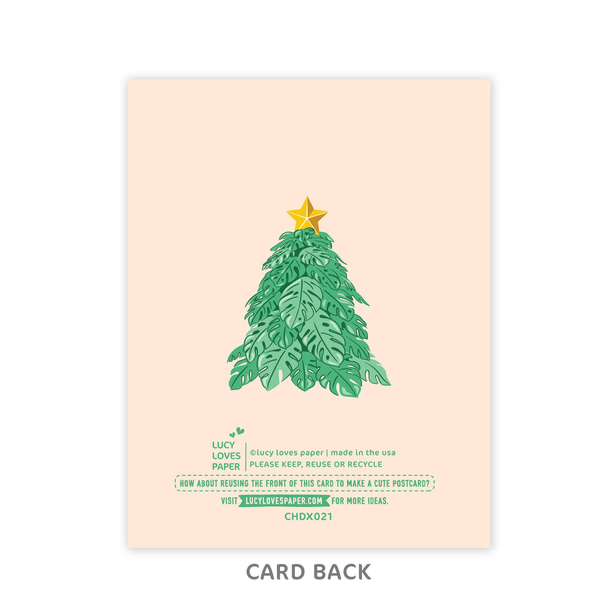 Monstera Christmas Tree