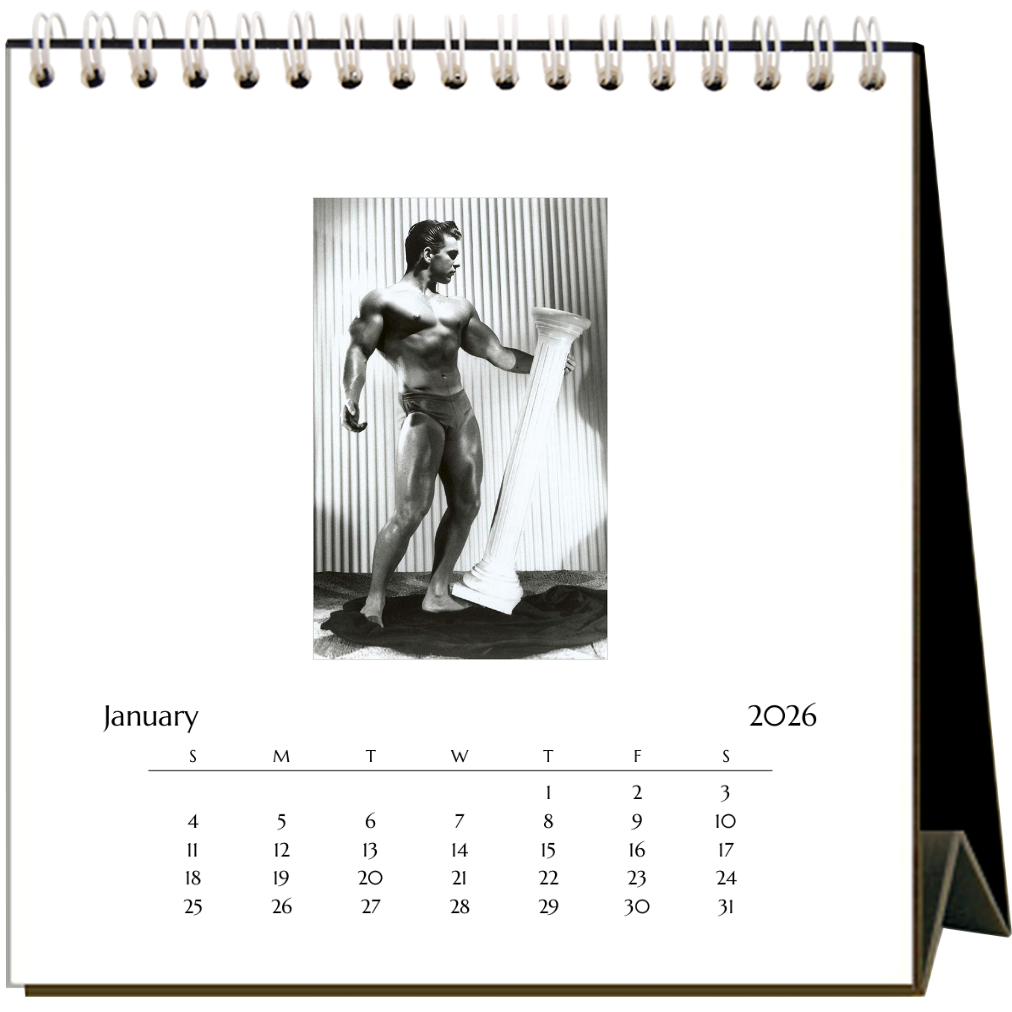 Beefcake 2026 Desk Calendar