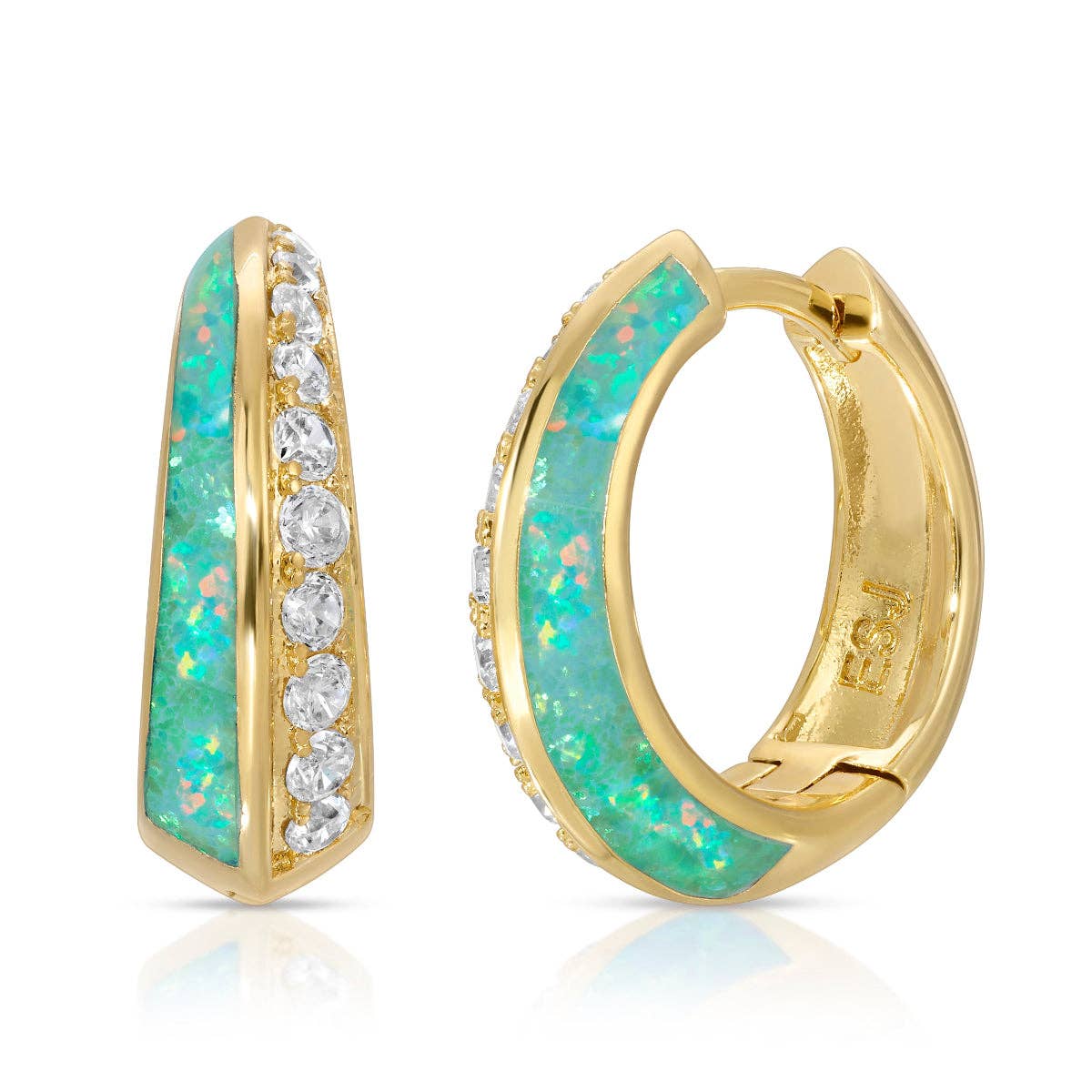 Seafoam Opal Daze Huggies