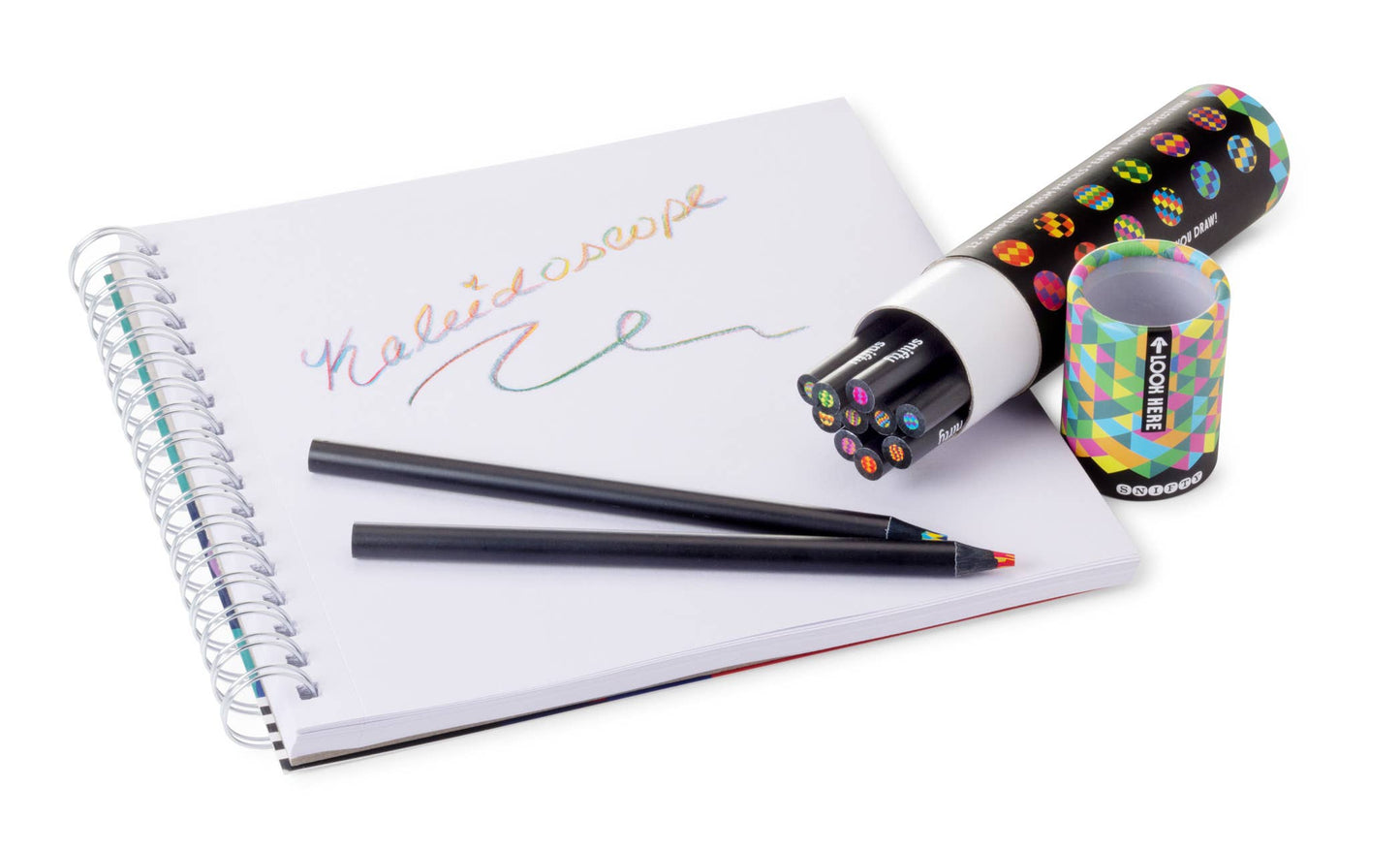Kaleidoscope Multi-Colored Pencils