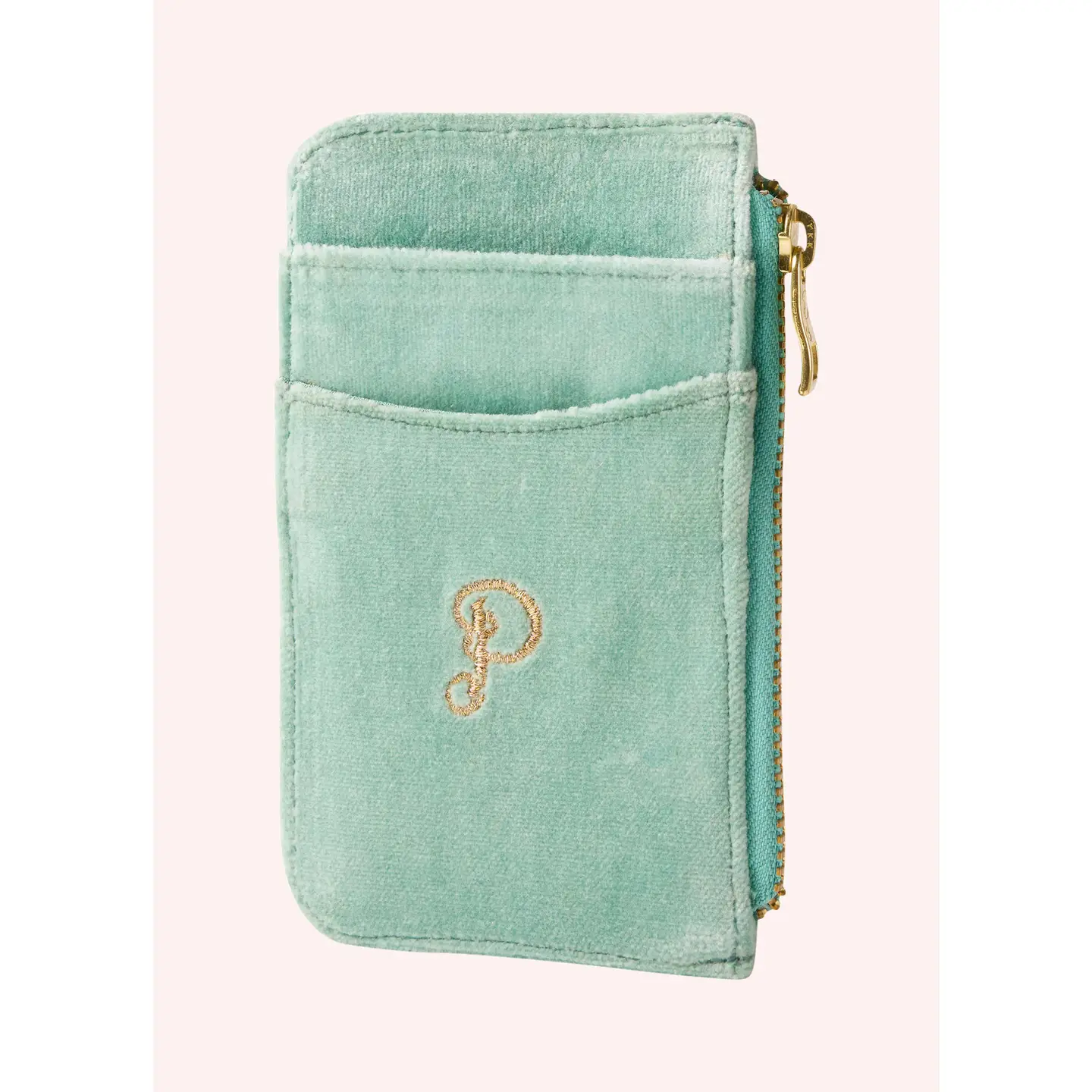 Sparkling Seahorse Velvet Card Holder