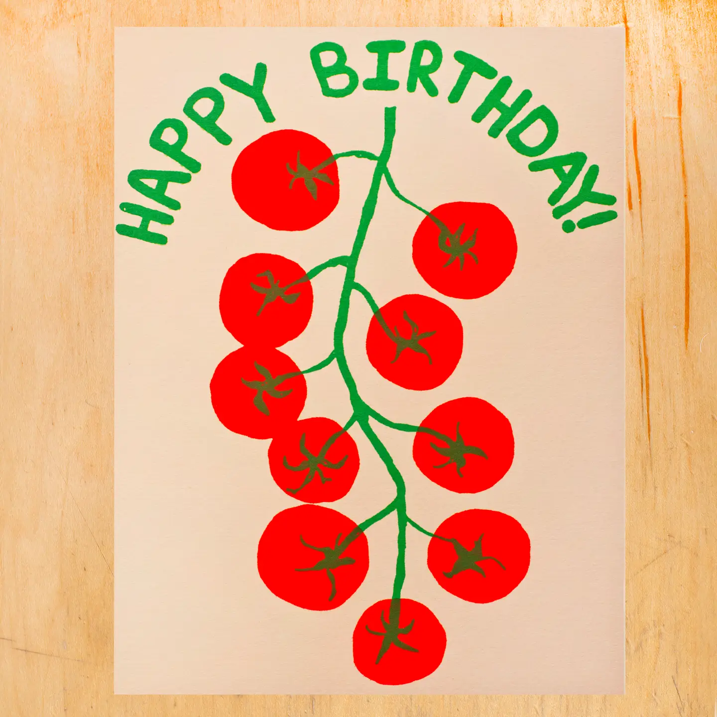 Birthday Tomatoes Card