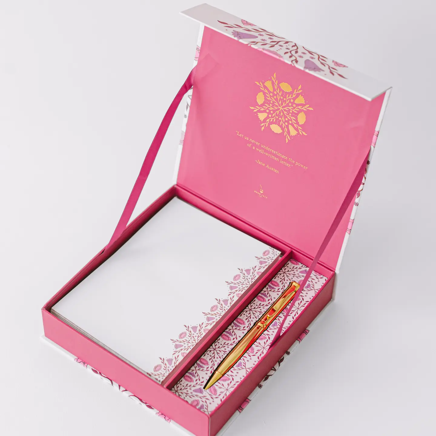 Folk Pattern Luxury Stationery Set