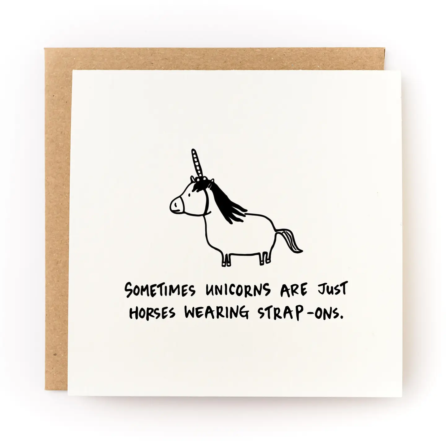 Sometimes Unicorns Card
