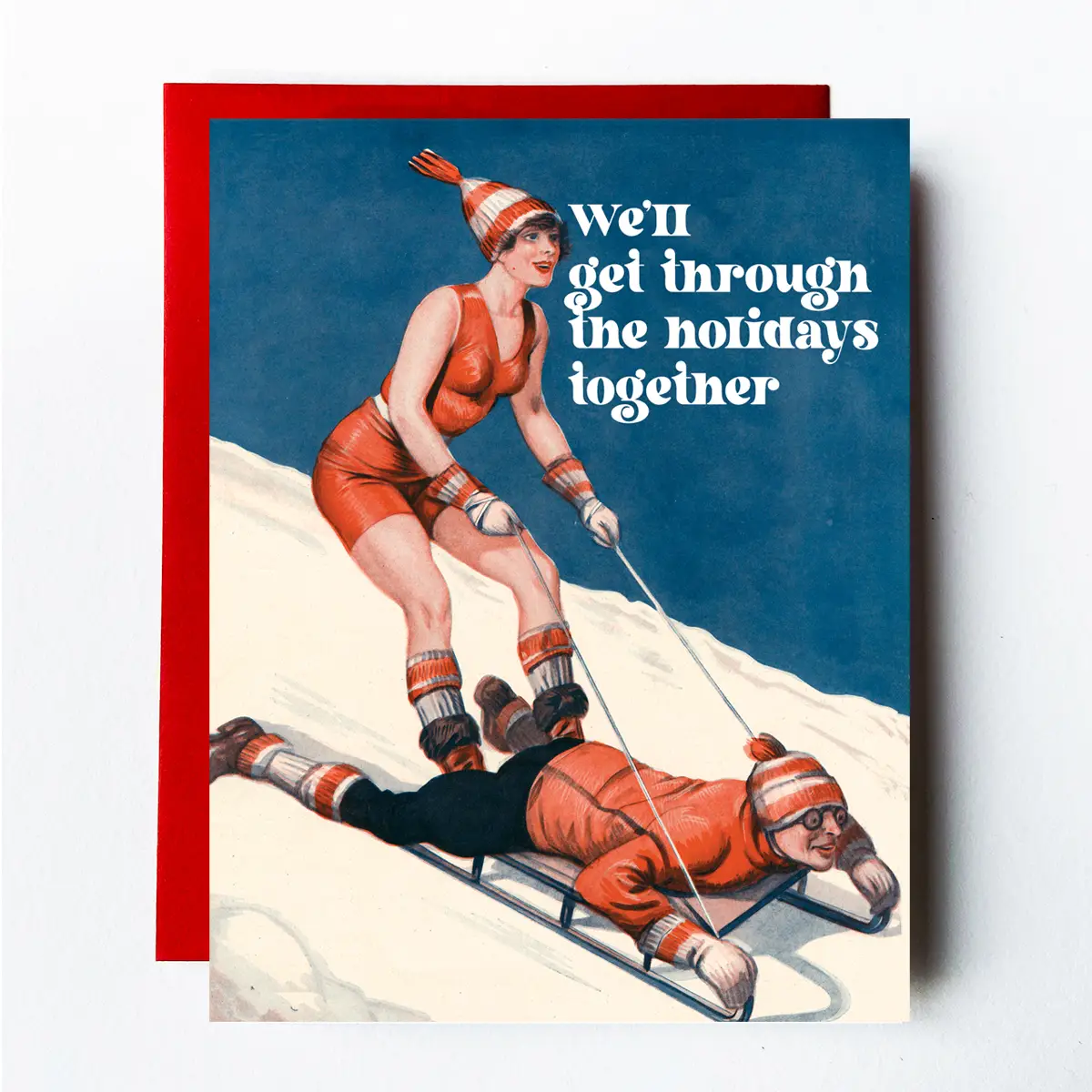 Get Through Holidays Card