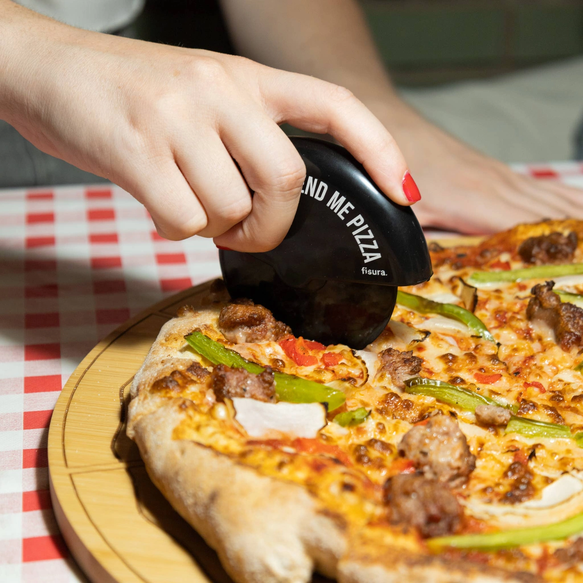 "Send Me Pizza" Pizza Cutter