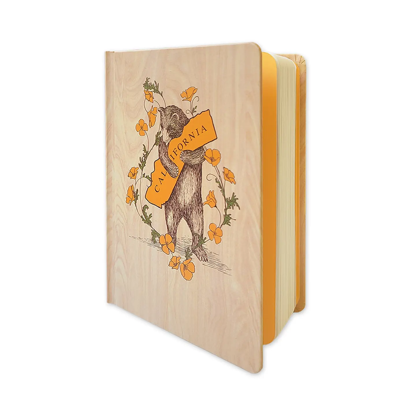 CA Bear & Poppies Journal