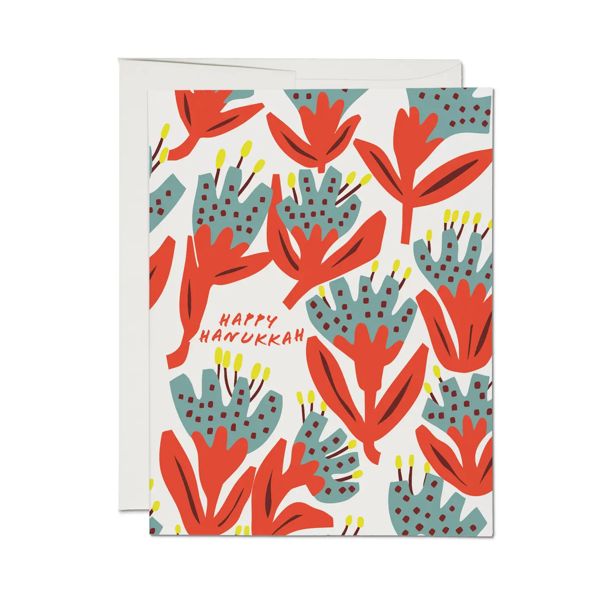 Hanukkah Blooms Card