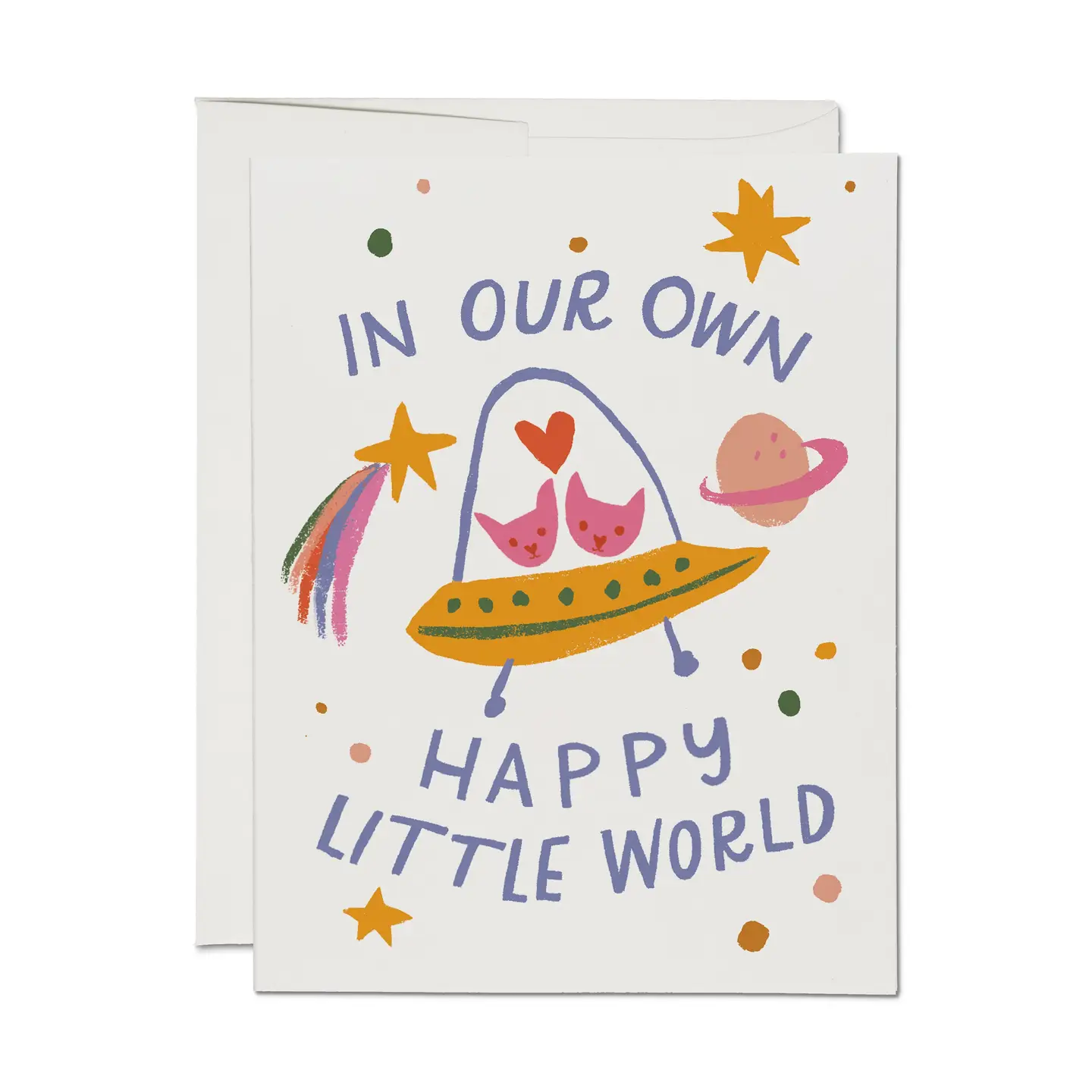 Happy Little World Love Card