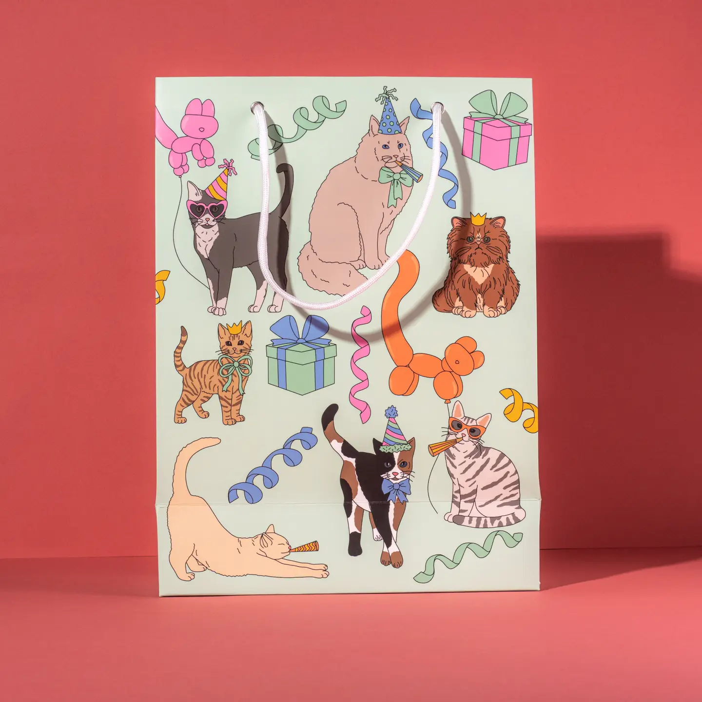 Birthday Cats Gift Bag