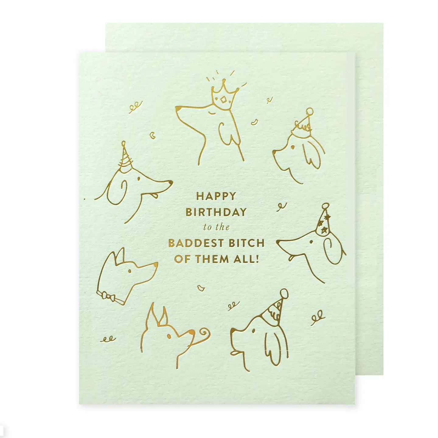 Baddest Bitch Card