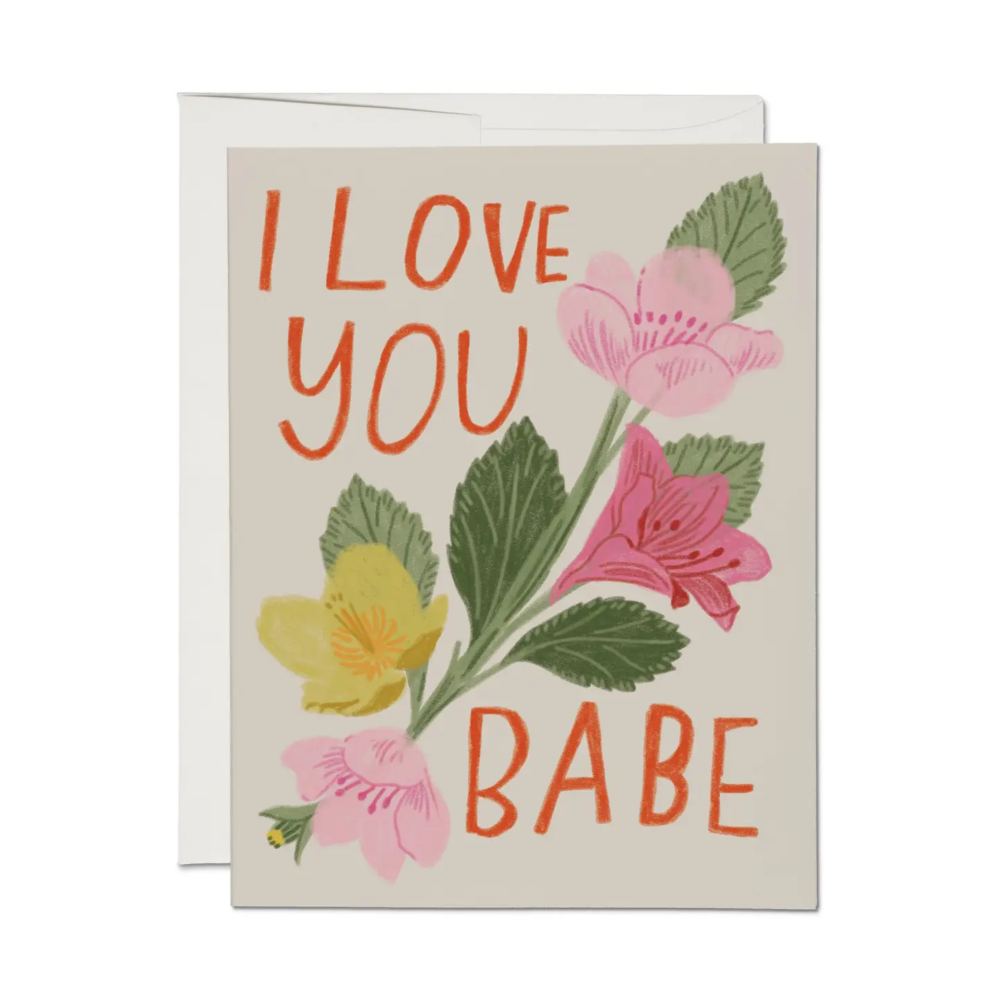 Love You Babe Love Card